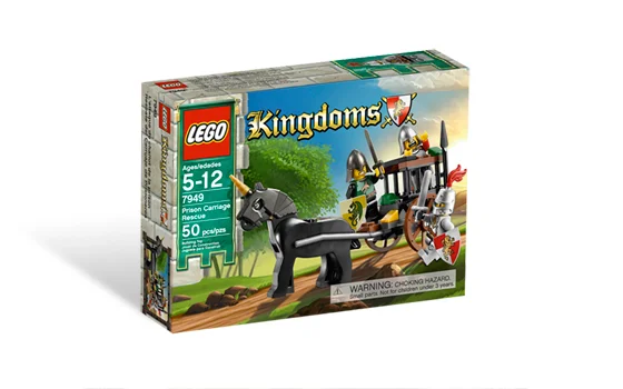 LEGO® 7949 Lego Kingdoms Ratunek z powozu więziennego. Nowy - zdjęcie 6