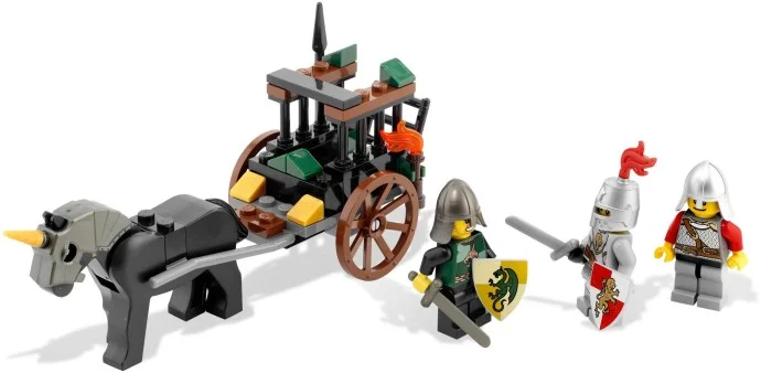 Lego Kingdoms Ratunek z powozu więziennego. Nowy
