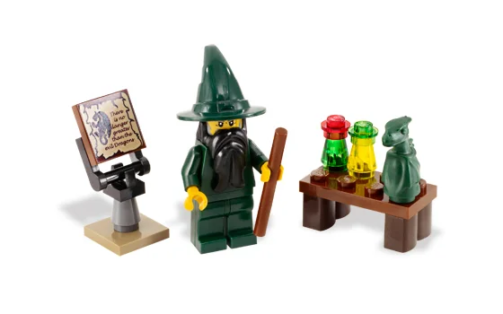LEGO® 7955 Czarnoksiężnik nowy zestaw minifigurka klocki - zdjęcie 2