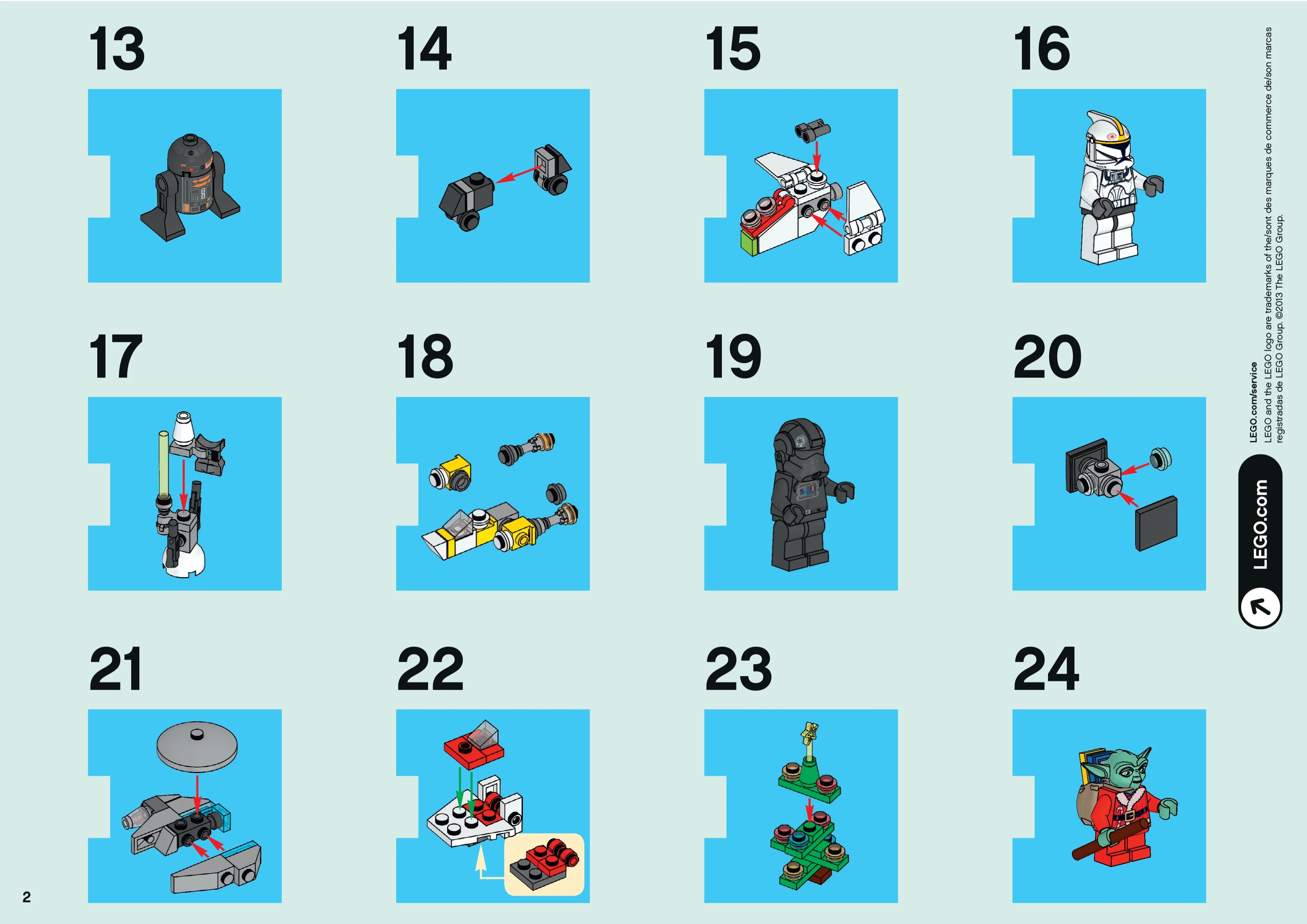 LEGO® 7958 Wars Boba Fett's Slave I kalendarz adwentowy - zdjęcie 7