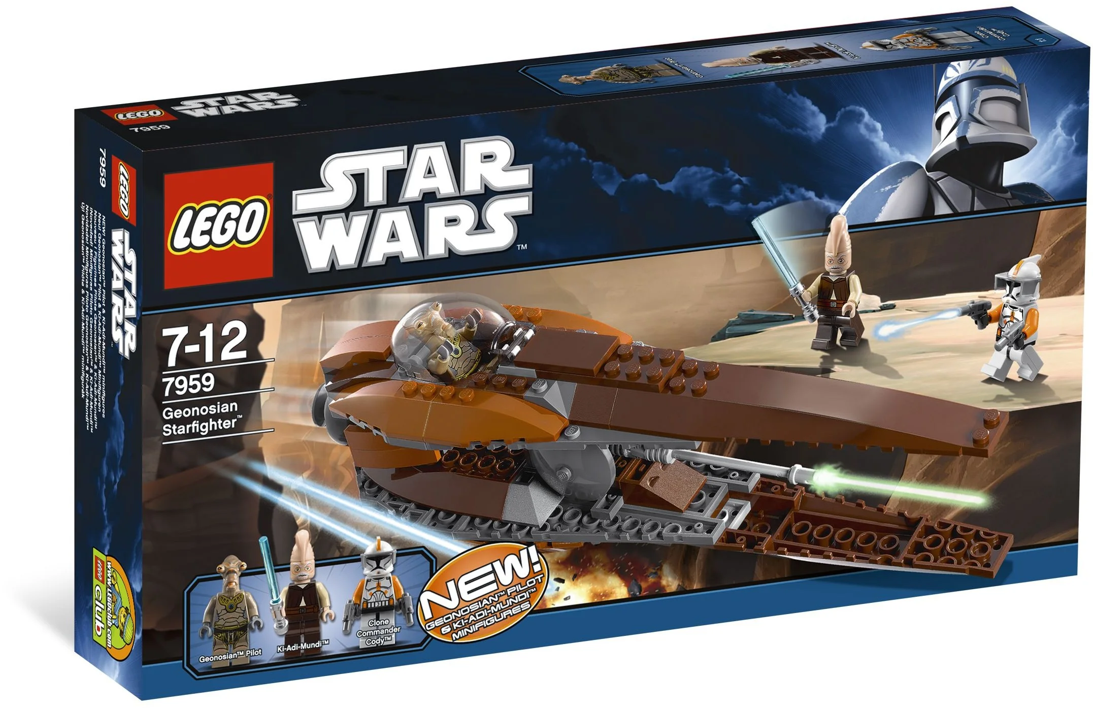 LEGO® 7959 Klocki Lego Star Wars Zestaw Geonosian Starfighter - zdjęcie 10