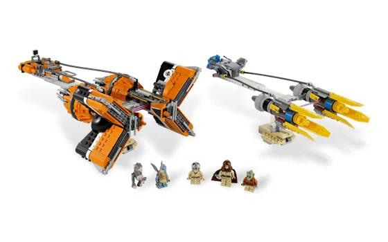 LEGO® 7962 Star Wars Anakin's & Sebulba's Podracers - zdjęcie 2