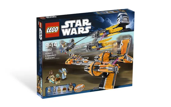 LEGO® 7962 Star Wars Anakin's & Sebulba's Podracers - zdjęcie 9