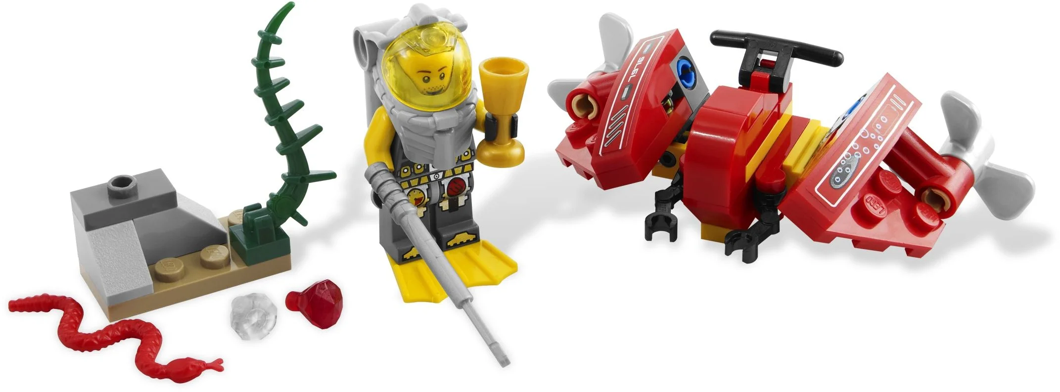 LEGO® 7976 Ścigacz morski Unikat 2011 - zdjęcie 4