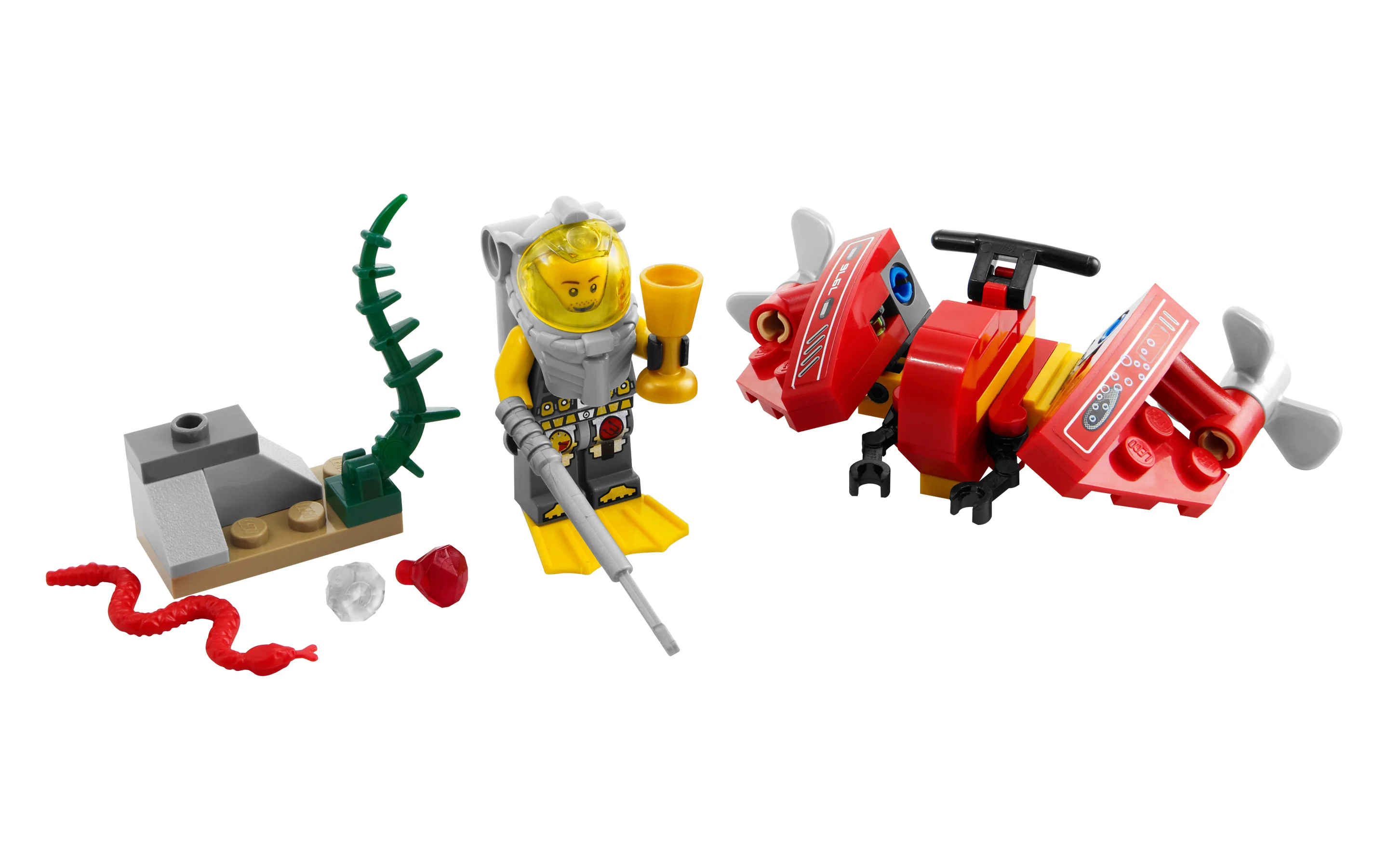 LEGO® 7976 Ścigacz morski Unikat 2011 - zdjęcie 5