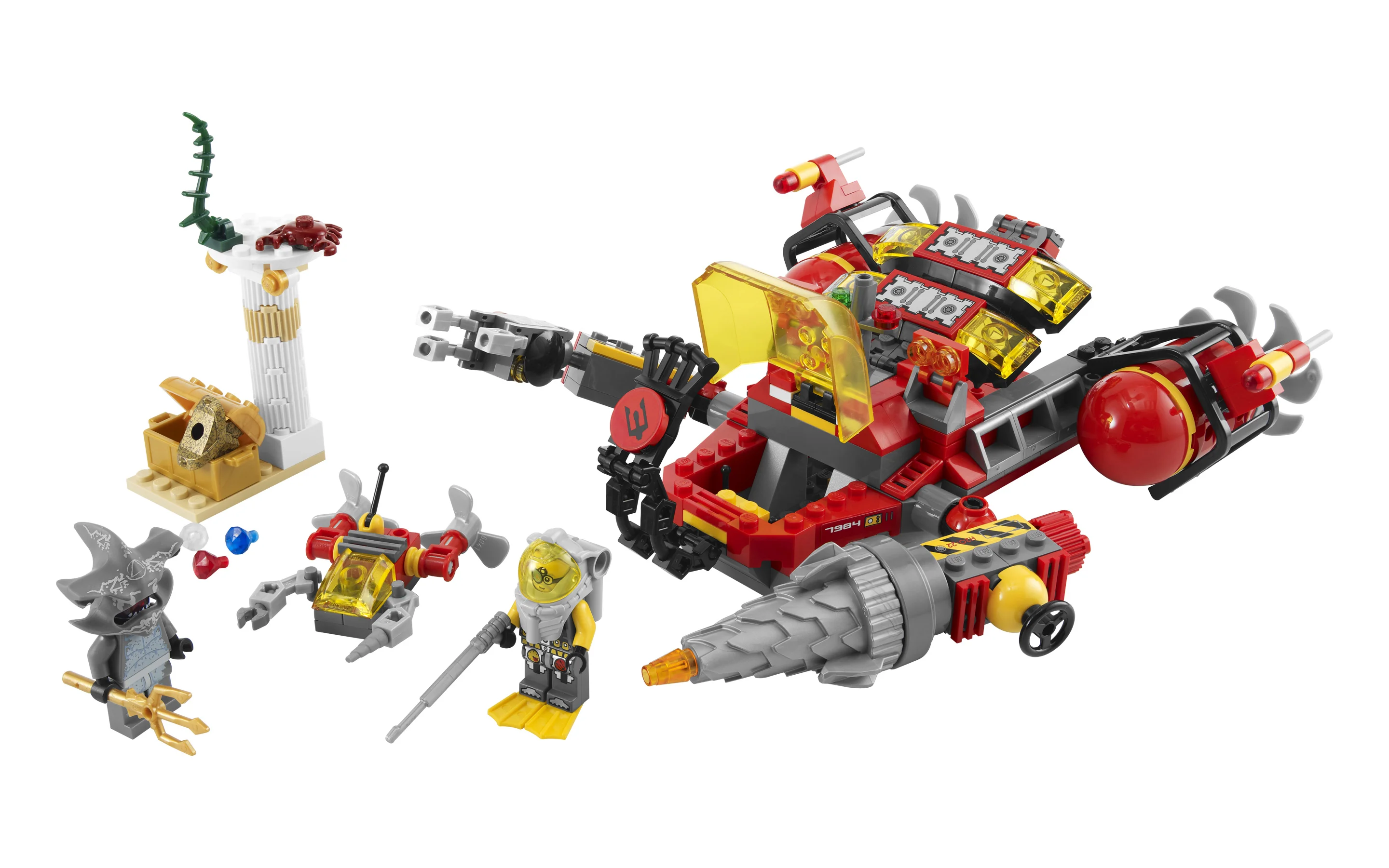 LEGO® 7984 zestaw Misb 2011 mikołaj choinka - zdjęcie 7
