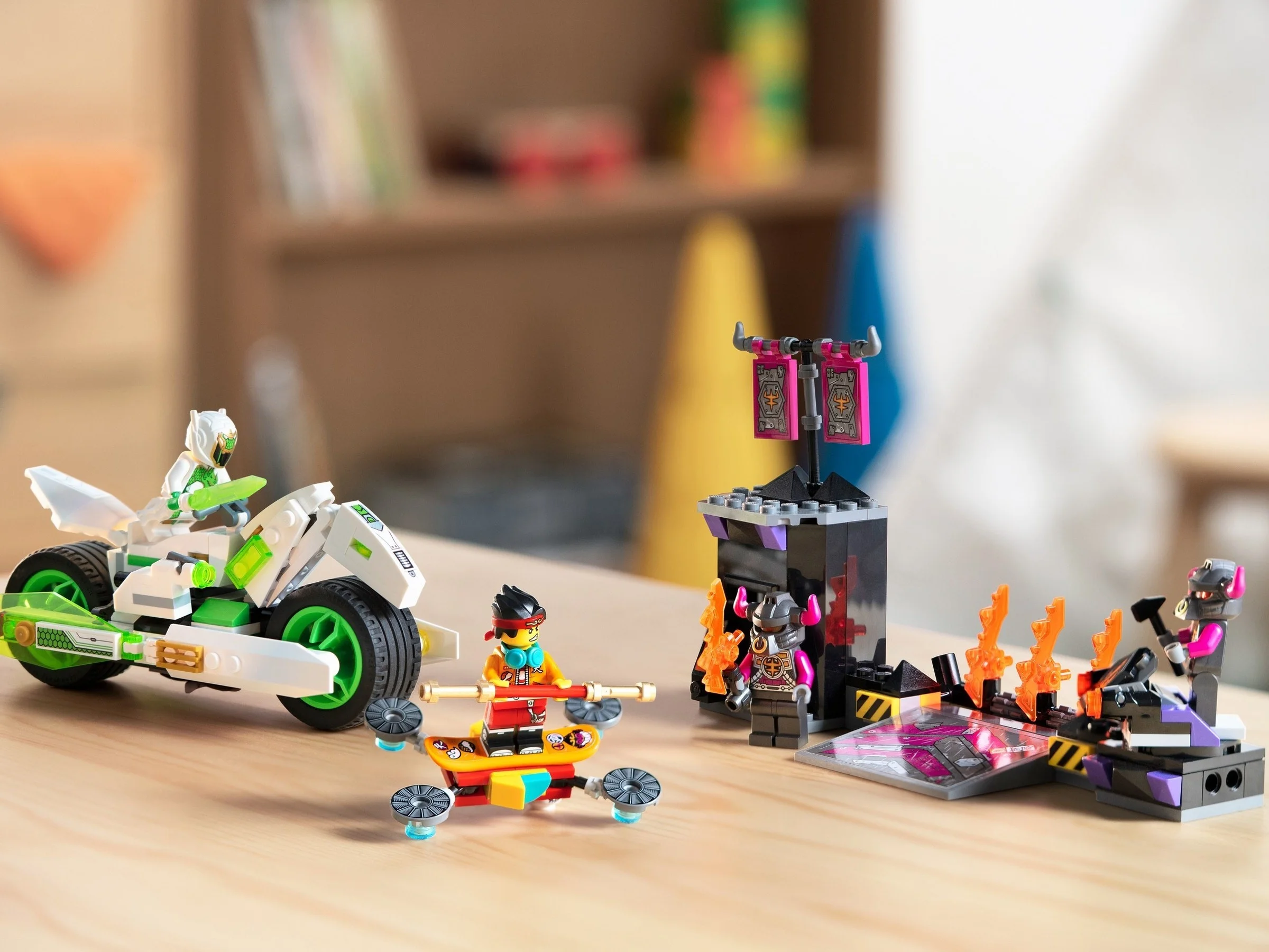 LEGO® 80006 Kid Motocykl Biały Smok - zdjęcie 6