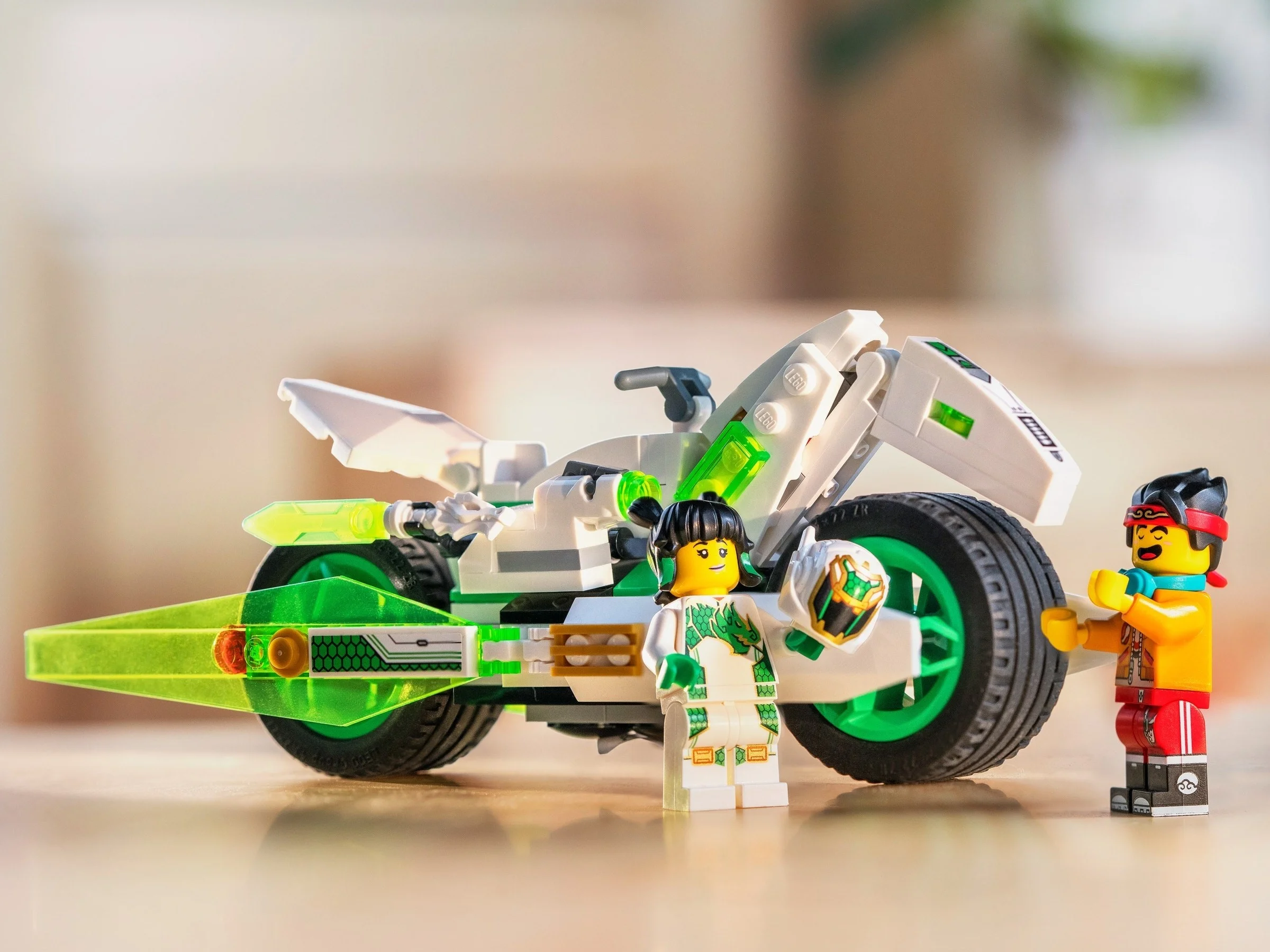 LEGO® 80006 Kid Motocykl Biały Smok - zdjęcie 17