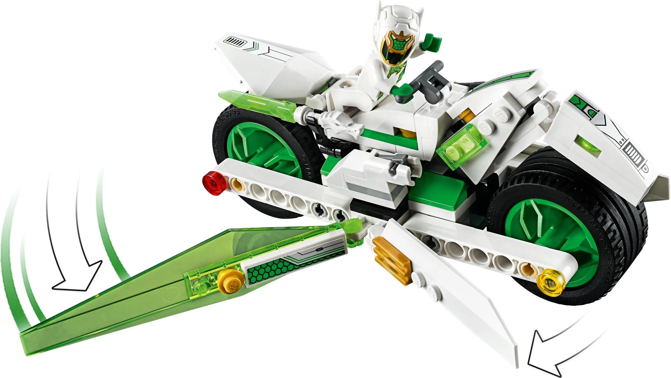 LEGO® 80006 Kid Motocykl Biały Smok - zdjęcie 20