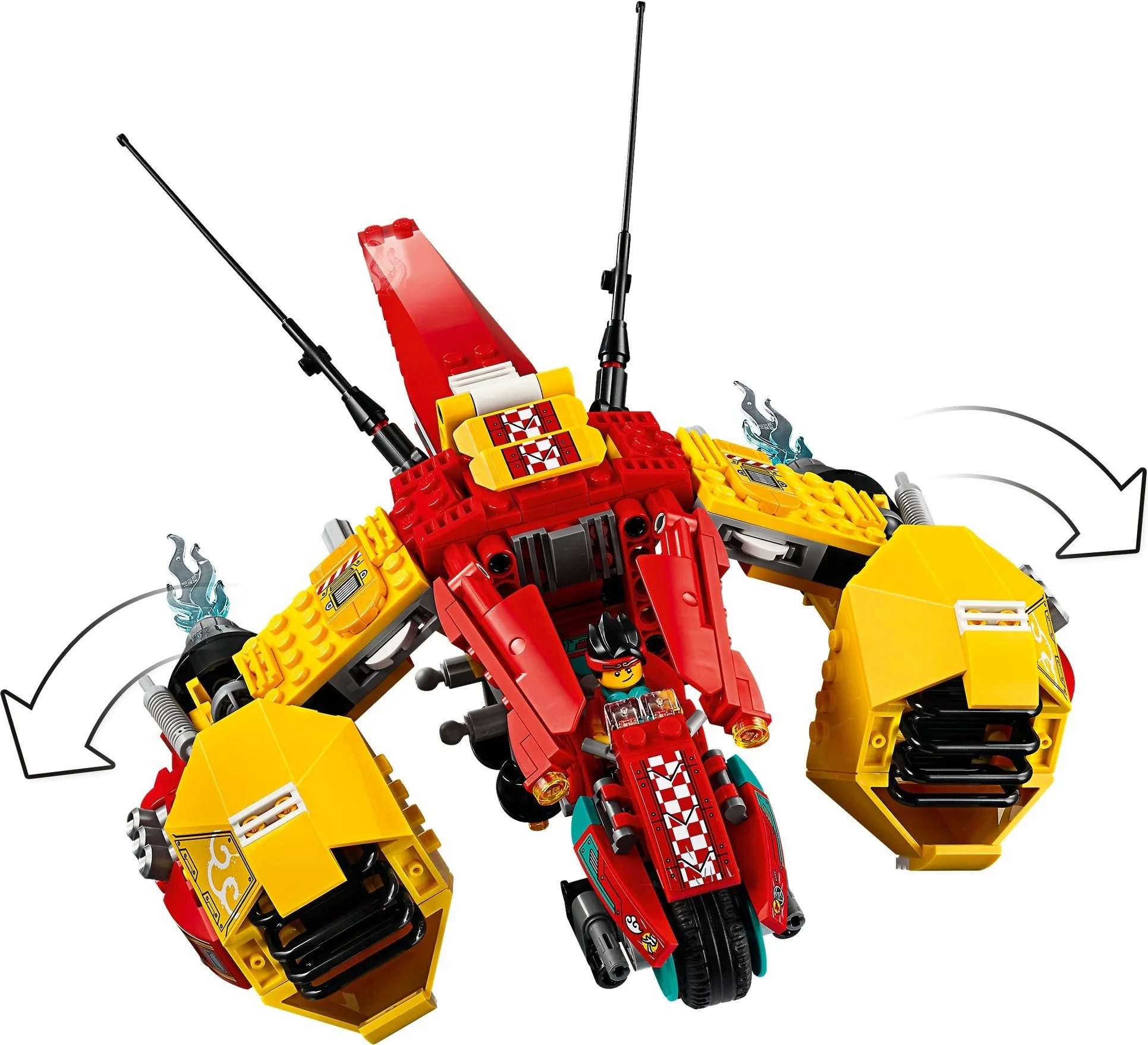 LEGO® 80008 LEGO Monkie Kid Odrzutowiec Monkie Kida - zdjęcie 21