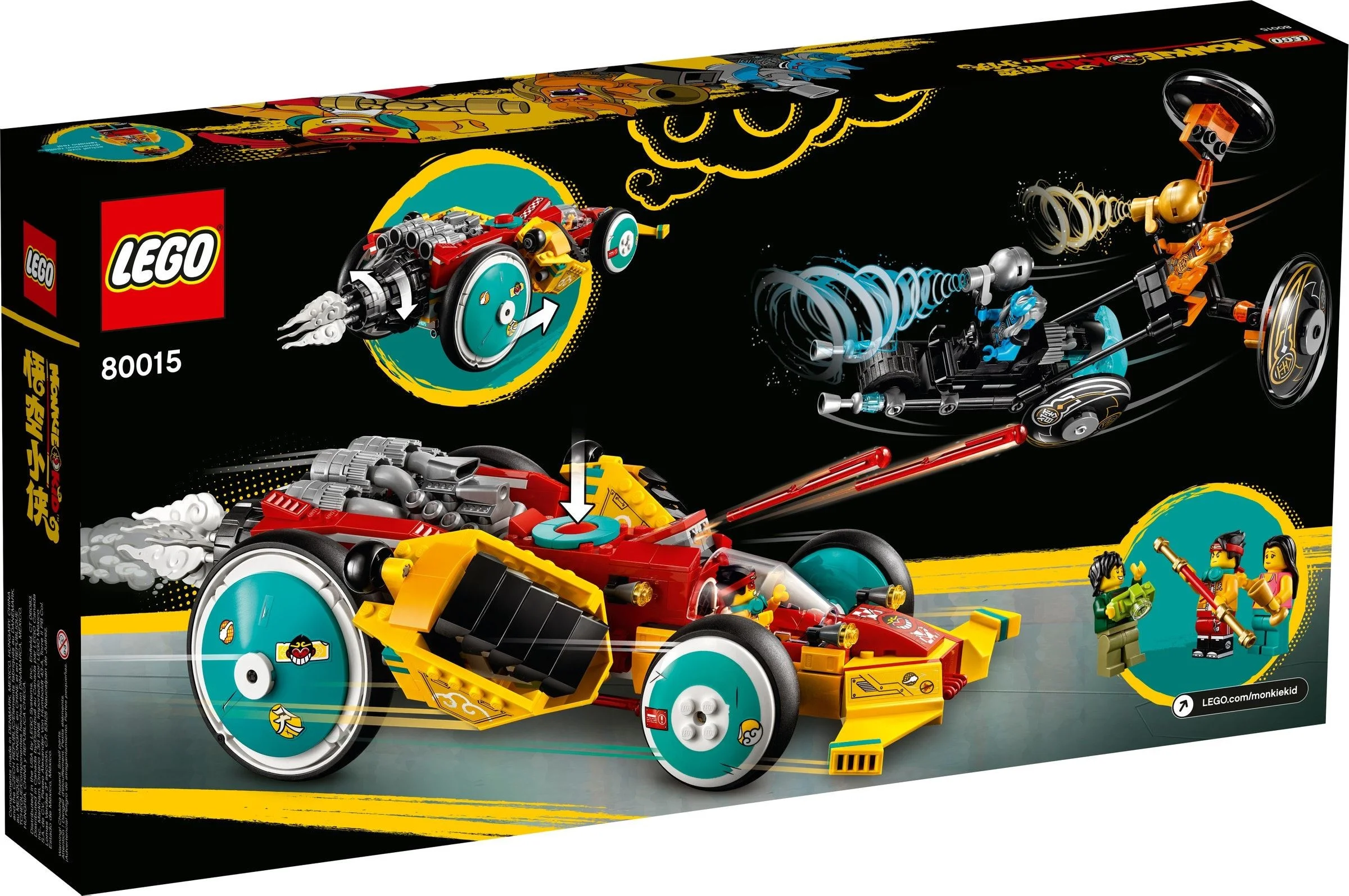 LEGO® 80015 LEGO Monkie Kid Chmurkowy roadster Monkie Kida - zdjęcie 3