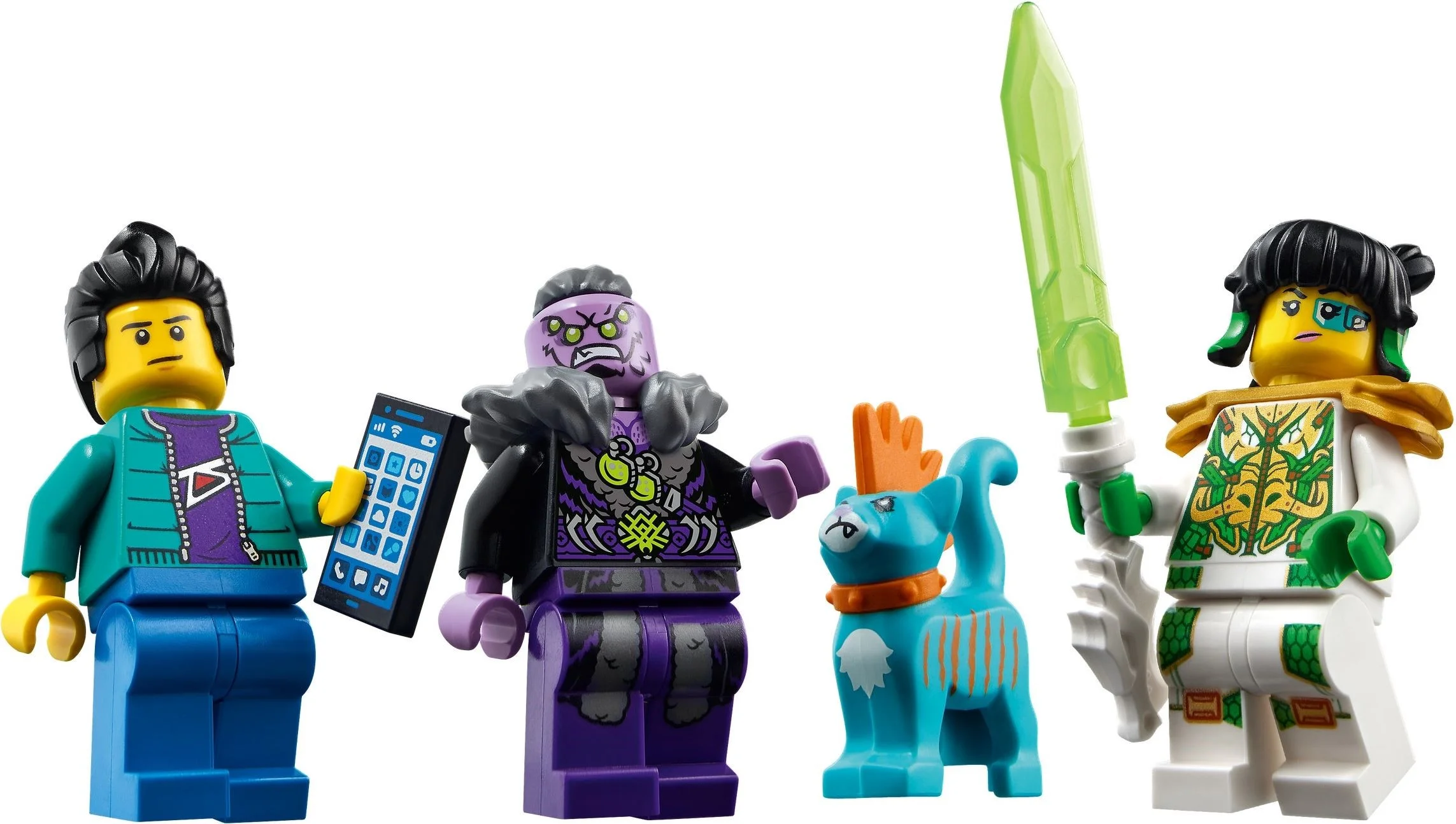 LEGO® 80020 Odrzutowiec Biały Smok Statek Kosmiczny - zdjęcie 9