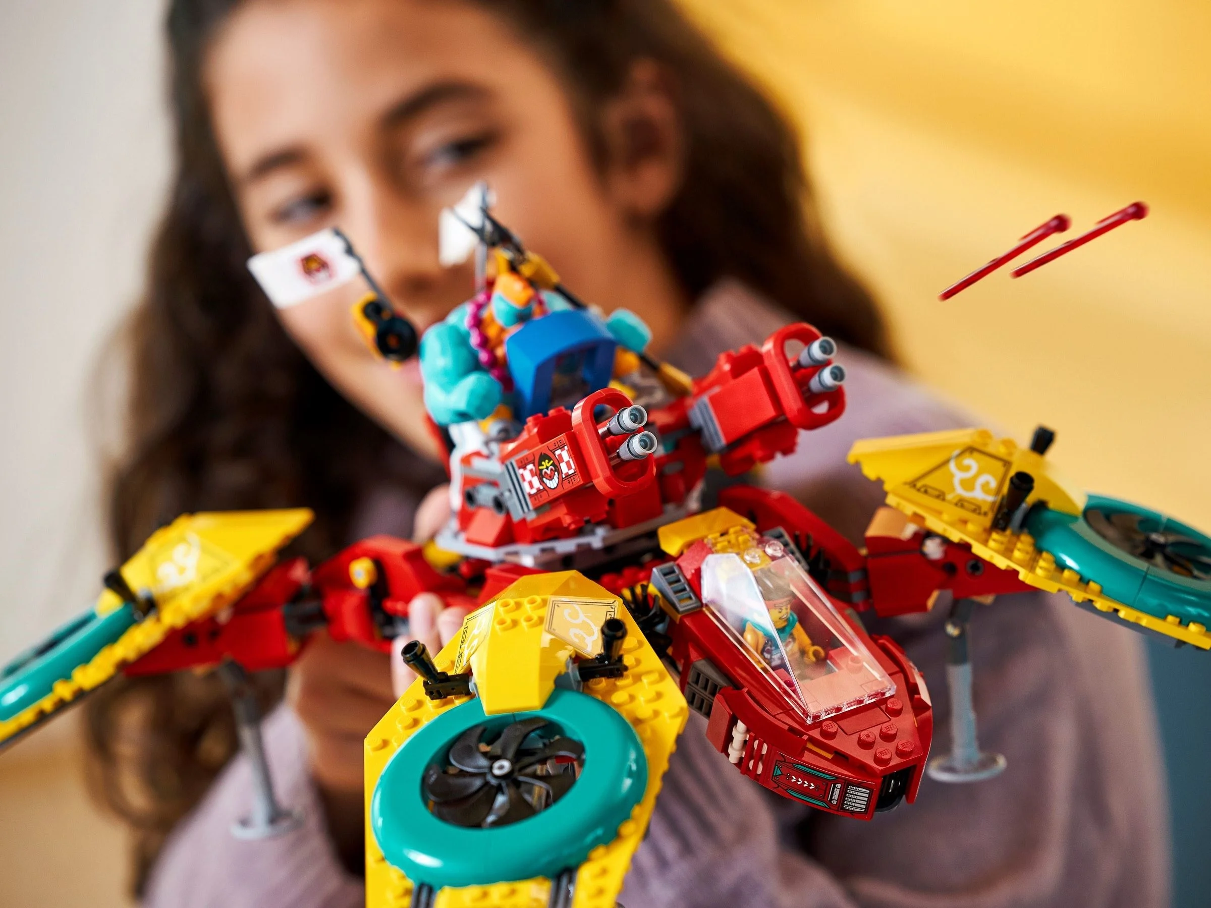 LEGO® 80023 LEGO Monkie Kid Dronkopter ekipy Monkie Kida - zdjęcie 6