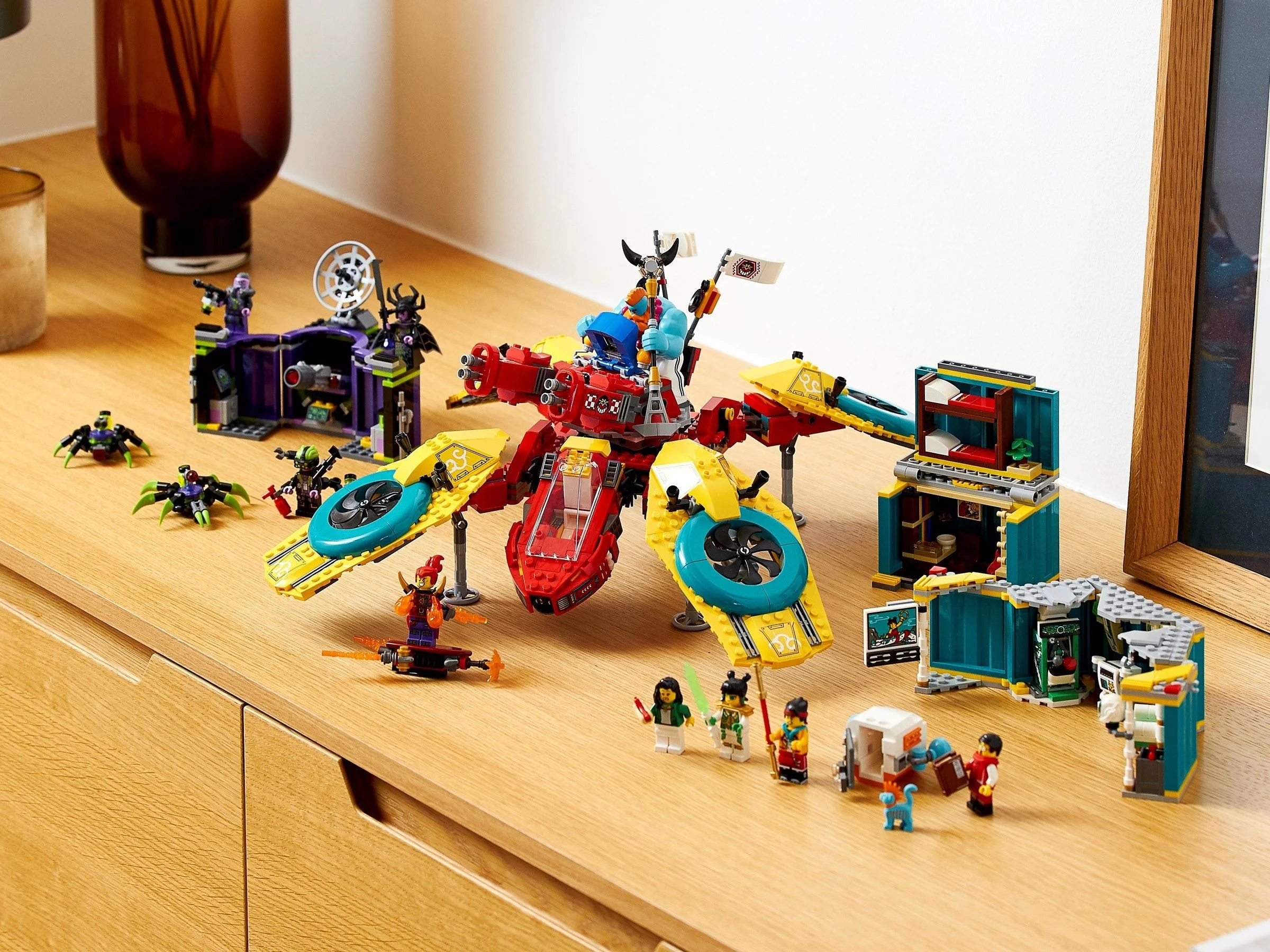 LEGO® 80023 LEGO Monkie Kid Dronkopter ekipy Monkie Kida - zdjęcie 10