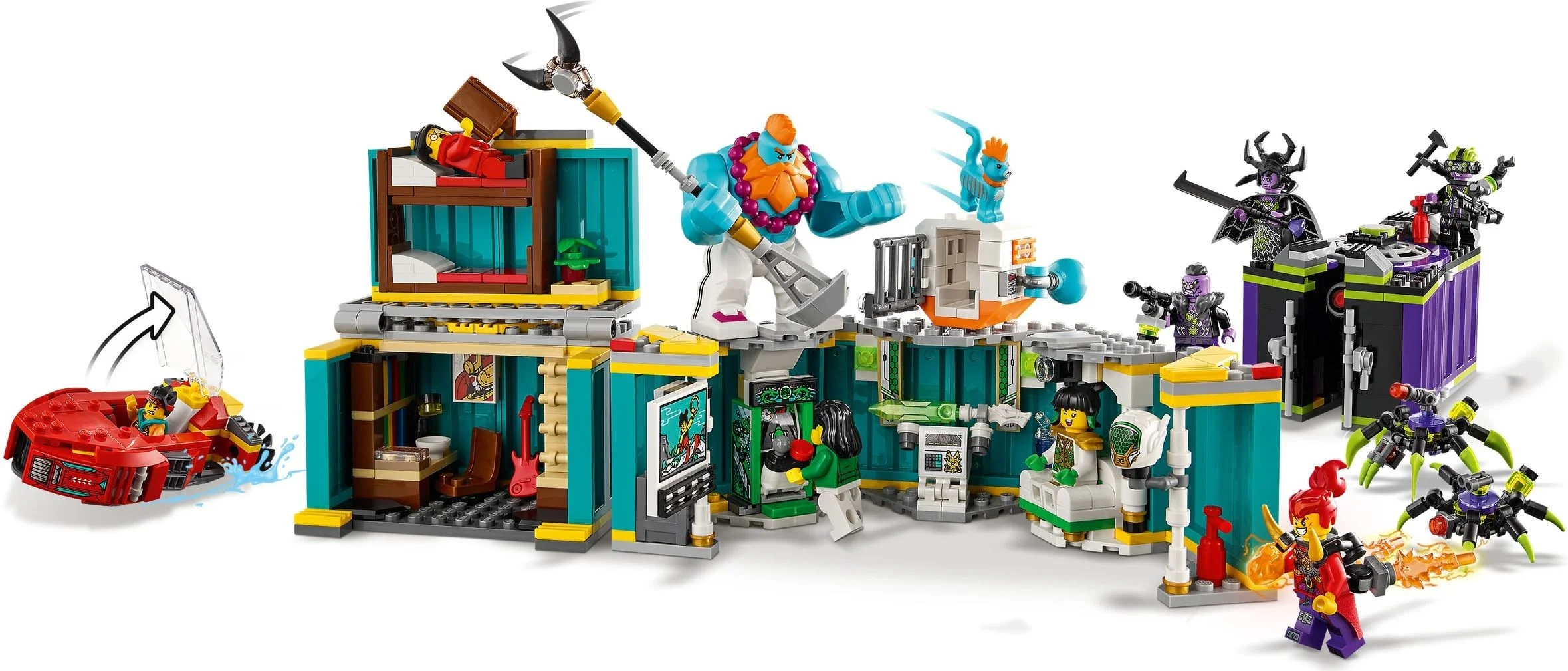 LEGO® 80023 LEGO Monkie Kid Dronkopter ekipy Monkie Kida - zdjęcie 11