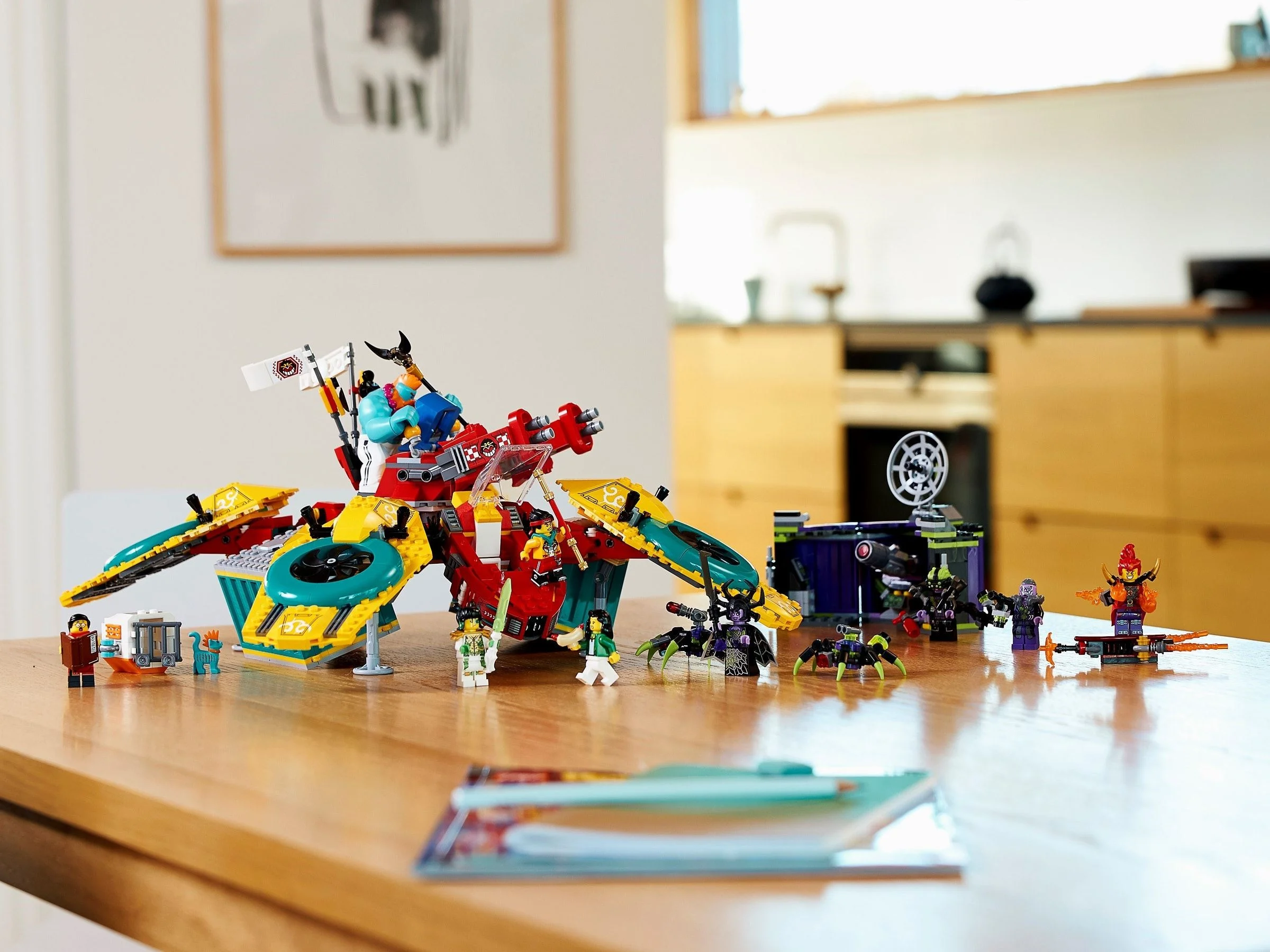 LEGO® 80023 LEGO Monkie Kid Dronkopter ekipy Monkie Kida - zdjęcie 17