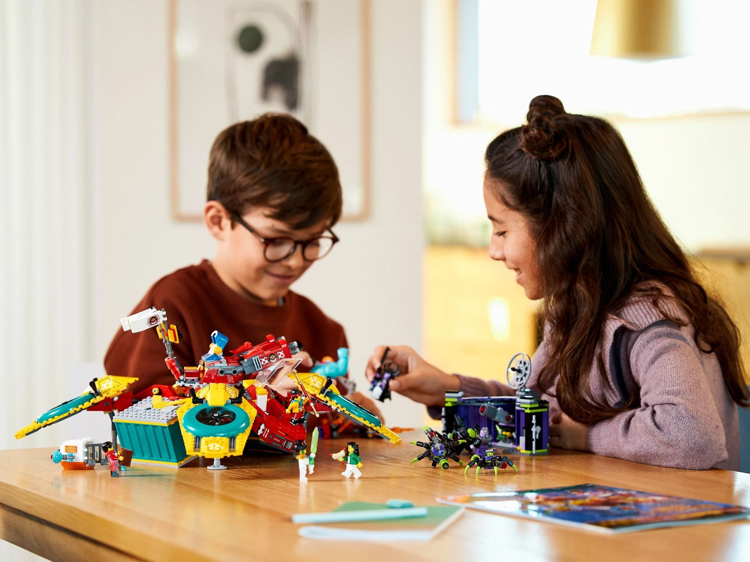 LEGO® 80023 LEGO Monkie Kid Dronkopter ekipy Monkie Kida - zdjęcie 19