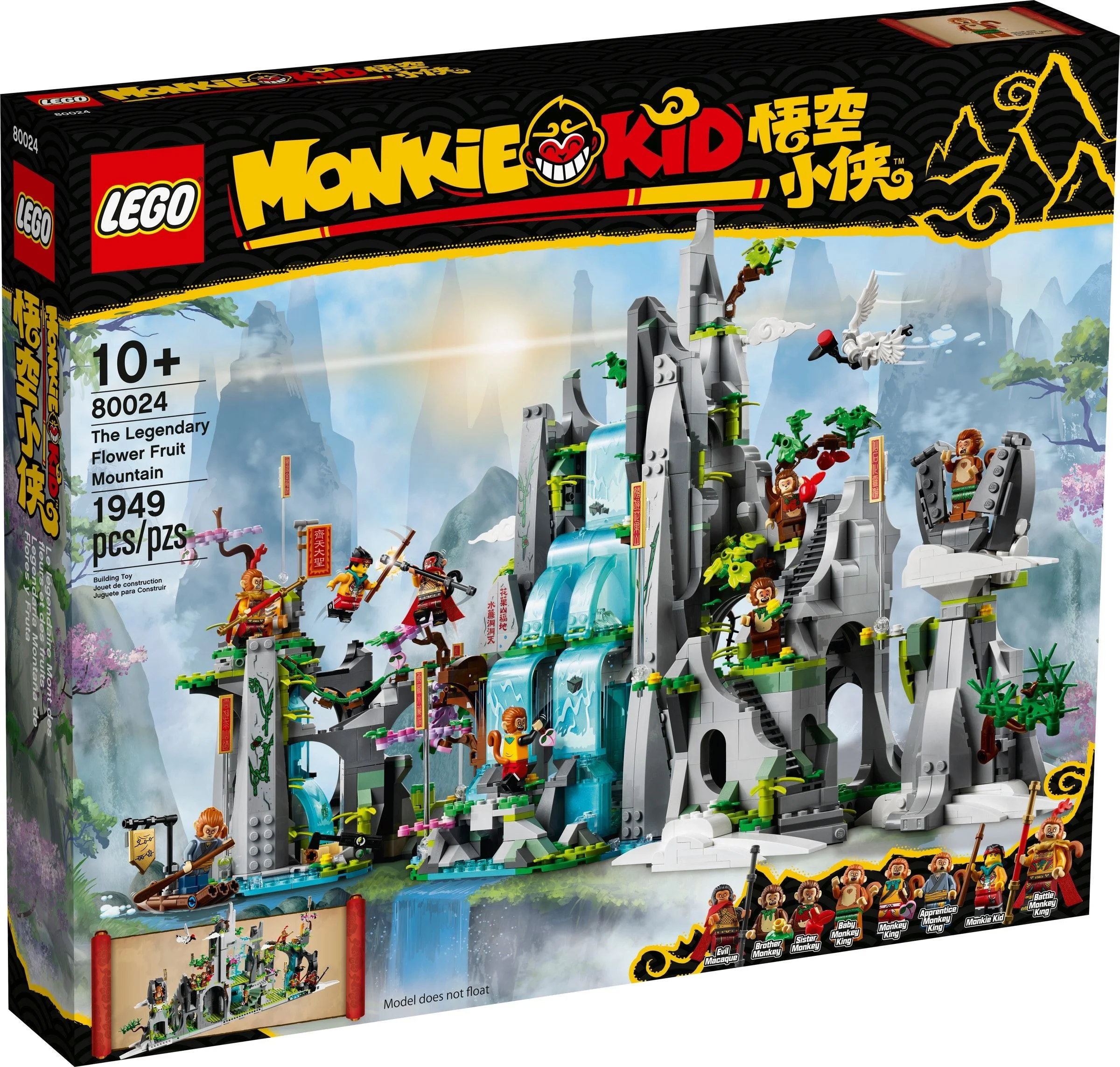 LEGO Monkie Kid Legendarna Góra Kwiatów i Owoców