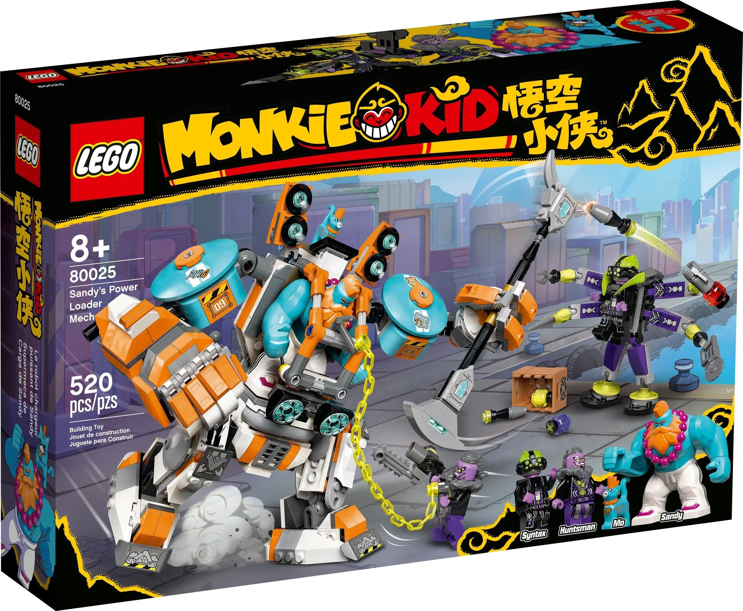 LEGO® 80025 Kid Lego Monkie Kid Mocarny Mech Sandy'egp - zdjęcie 2