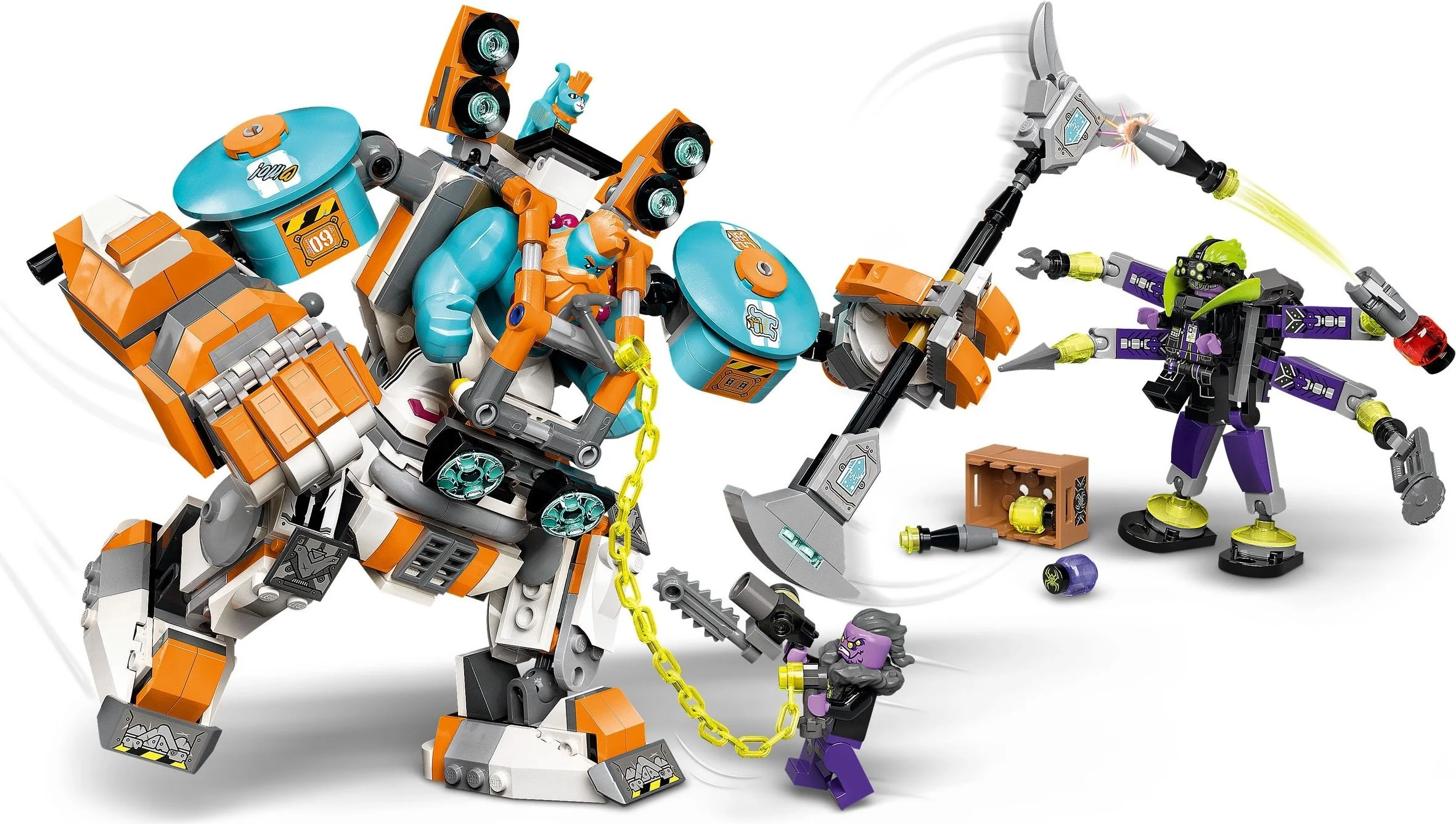 LEGO® 80025 Kid Lego Monkie Kid Mocarny Mech Sandy'egp - zdjęcie 5