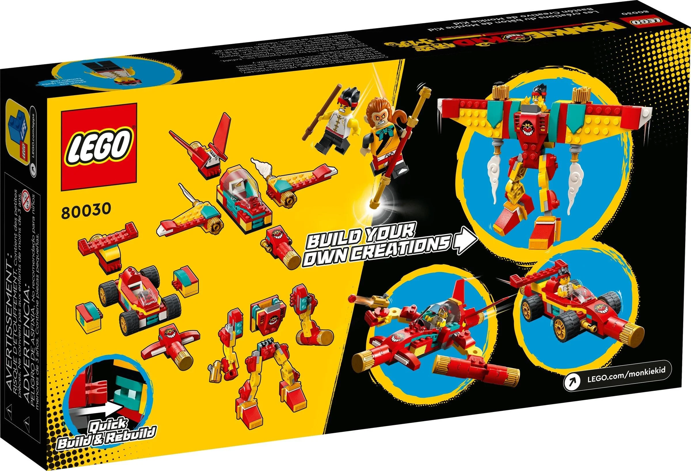 LEGO® 80030 Kid Modele z kosturem Monkie Kida - zdjęcie 7