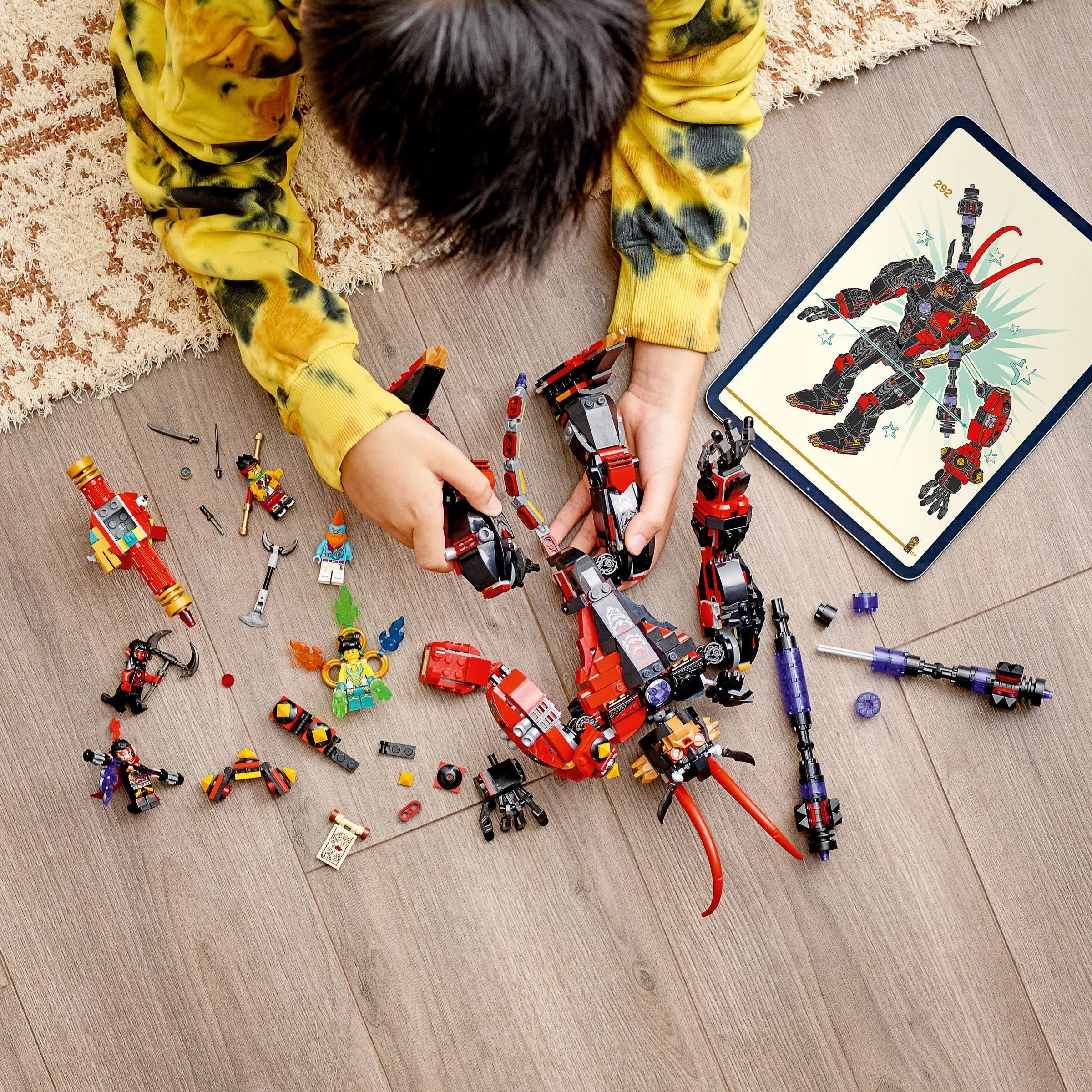 LEGO® 80033 Lego Monkie Kid Mech Evil Macaque’a - zdjęcie 6