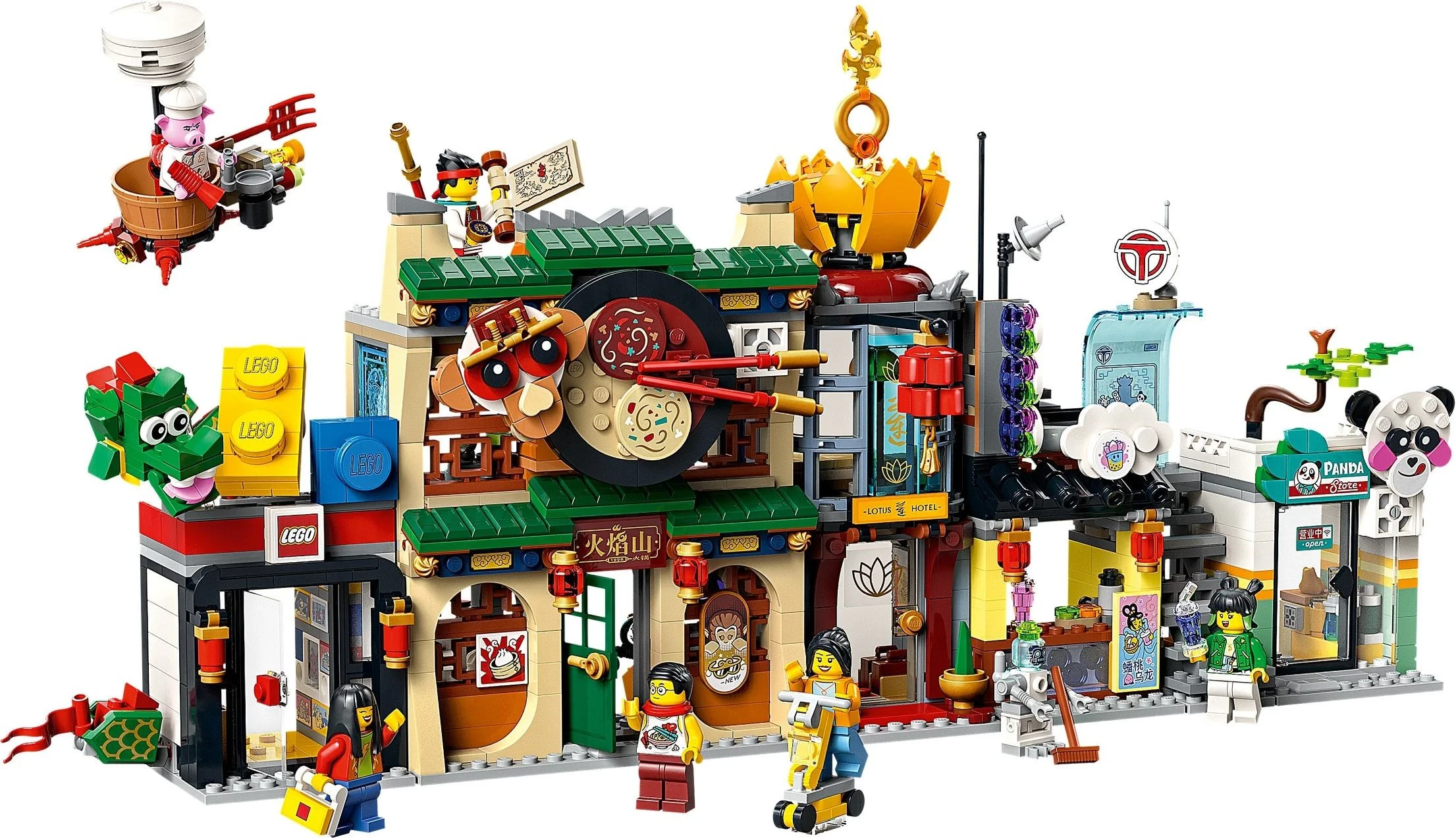 LEGO® 80036 Kid Miasto Latarni - zdjęcie 15