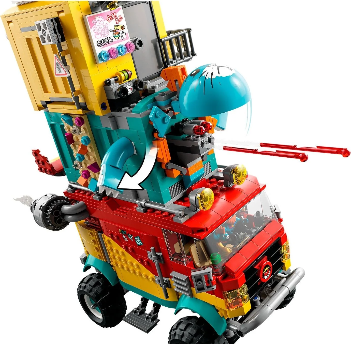 LEGO® 80038 Kid Furgonetka Ekipy Monkie Kida - zdjęcie 4