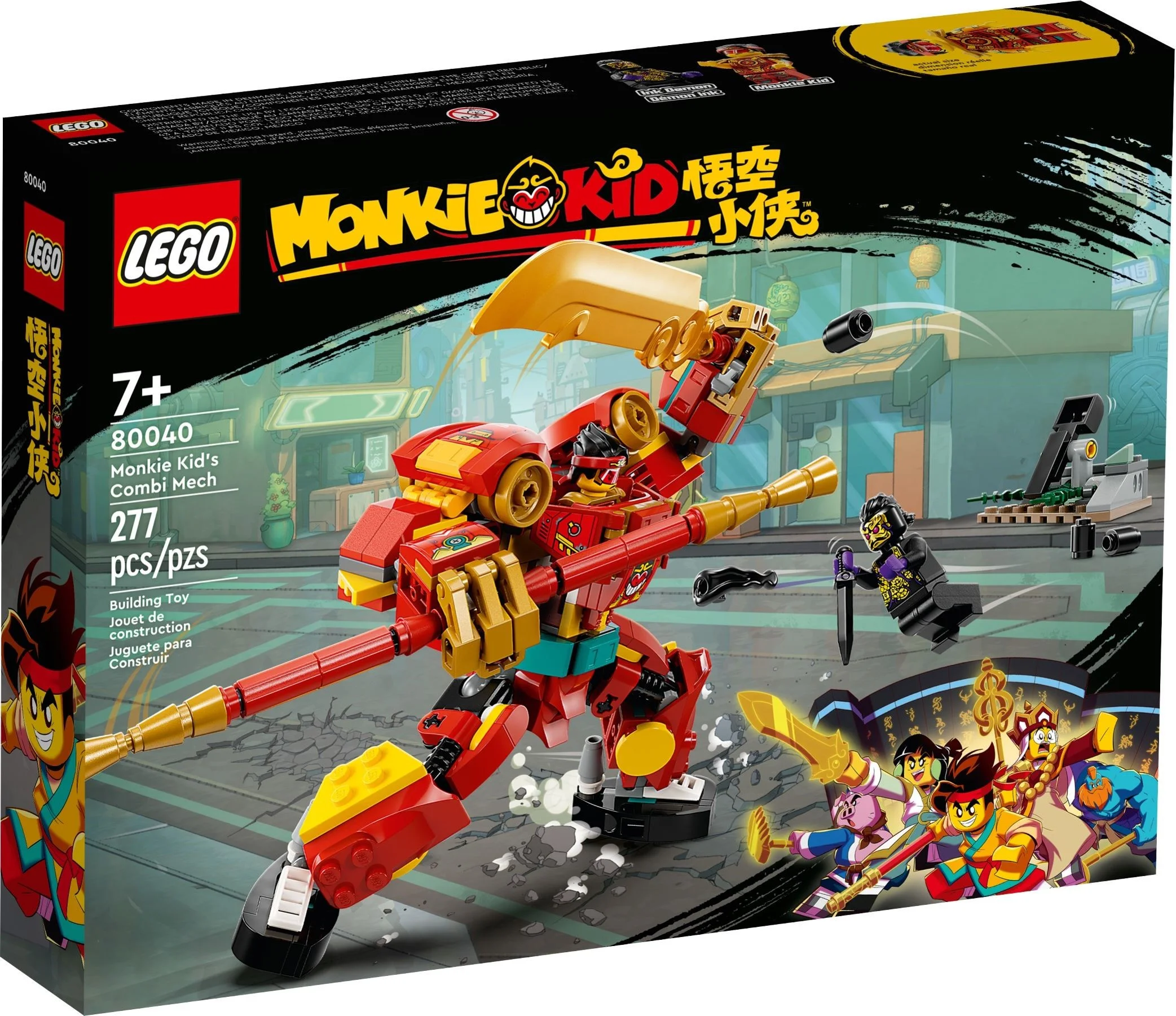 LEGO® 80040 Kid Monkie Kid w wielofunkcyjnym mechu - zdjęcie 2