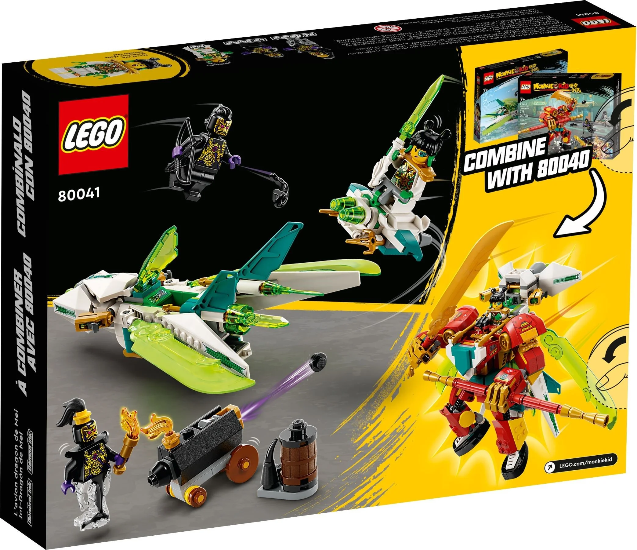 LEGO® 80041 Kid Smoczy odrzutowiec Mei - zdjęcie 4