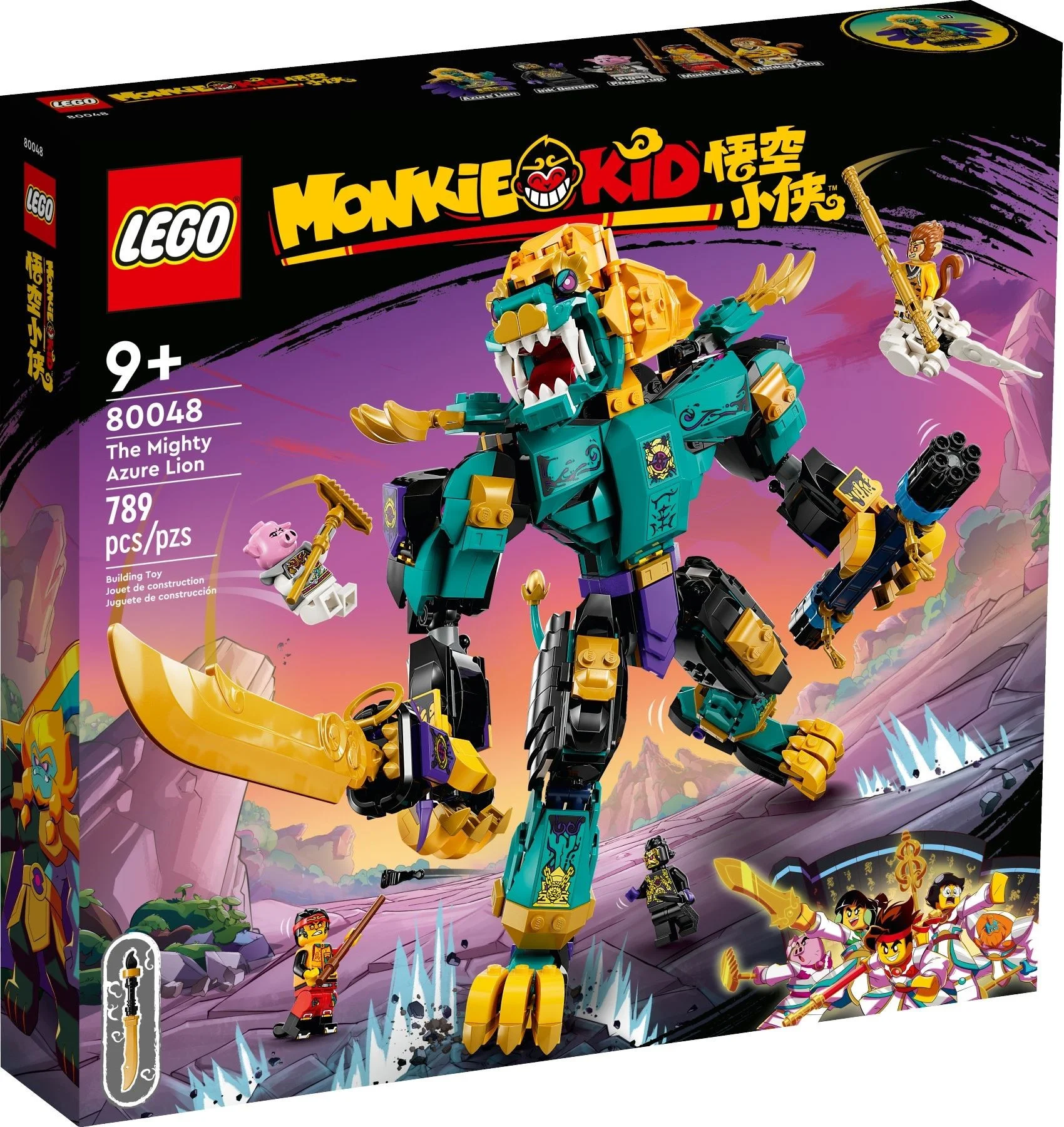 LEGO® 80048 Kid Potężny Azure Lion Ninjago święta - zdjęcie 2