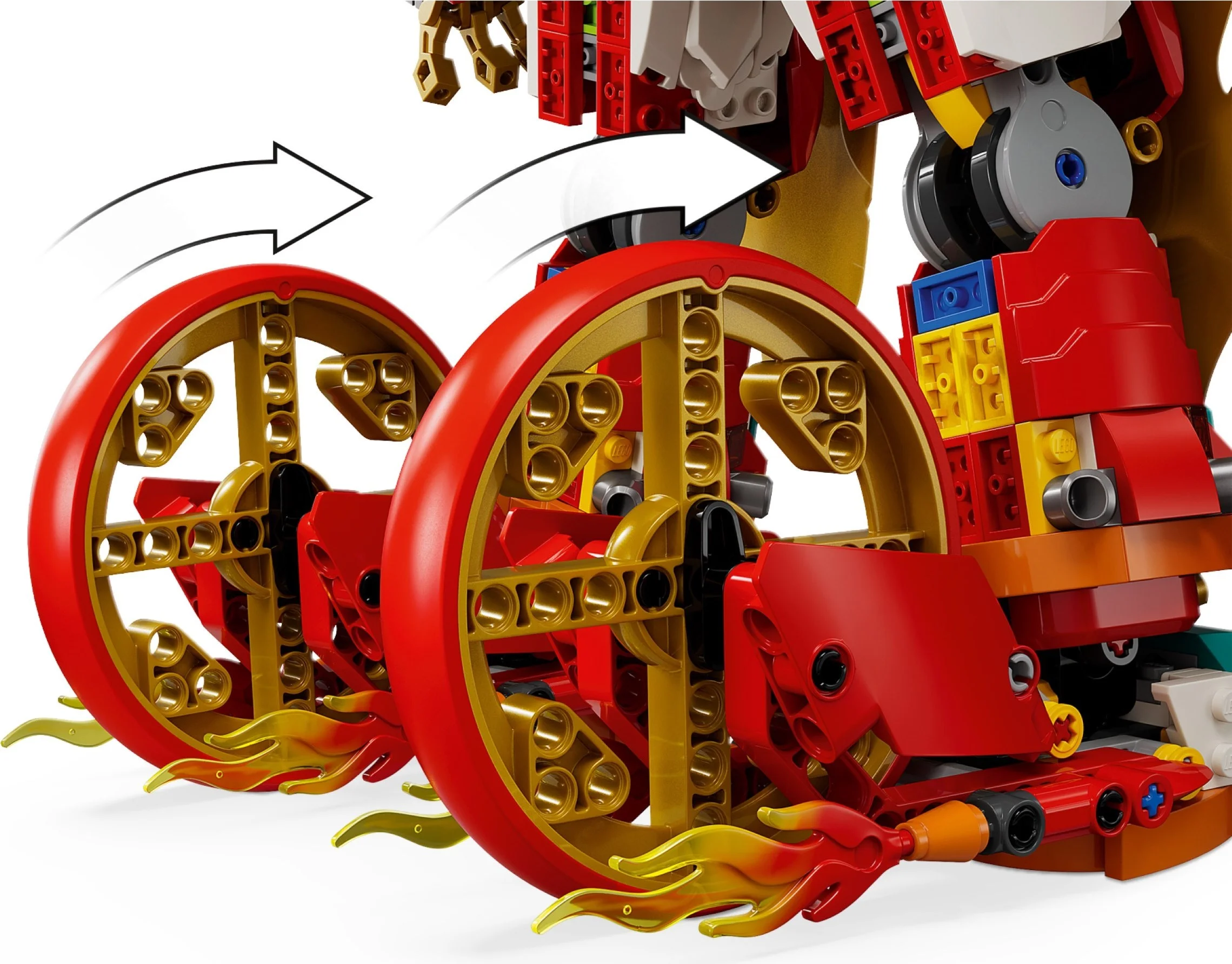 LEGO® 80057 Mech ognistego pierścienia Nezhy - zdjęcie 5