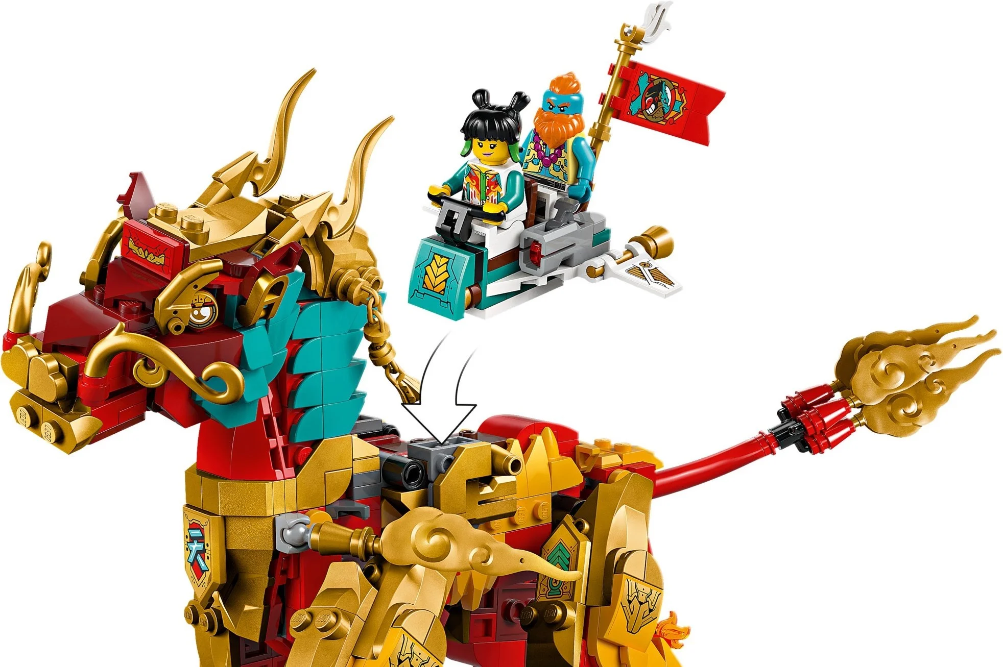 LEGO® 80066 Mityczne stworzenie Qilin - zdjęcie 3