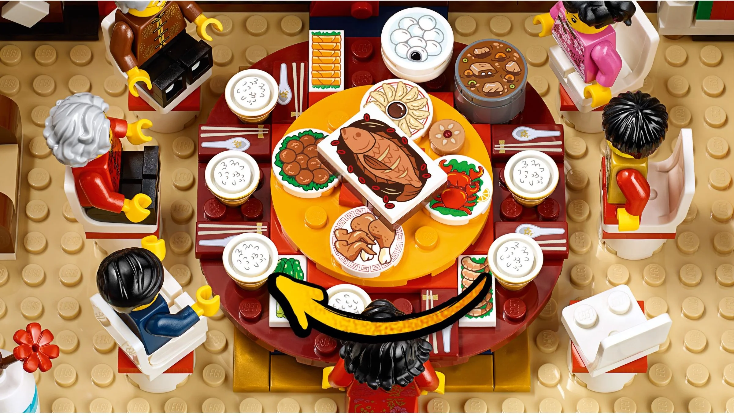 LEGO® 80101 Chińska kolacja sylwestrowa Unikat! Misb! - zdjęcie 5