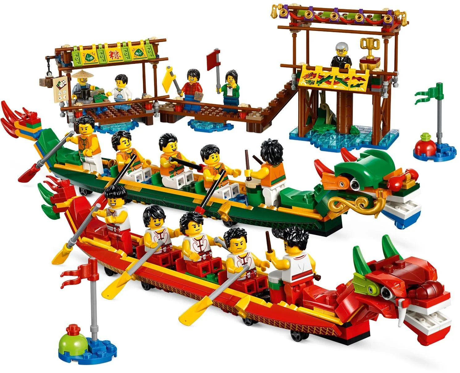 LEGO® 80103 Wyścig smoczych łodzi - zdjęcie 3