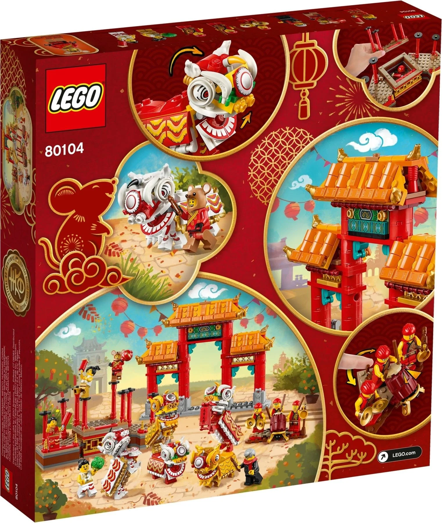 LEGO® 80104 lwa Creator Expert Klocki Lew Nowe - zdjęcie 8