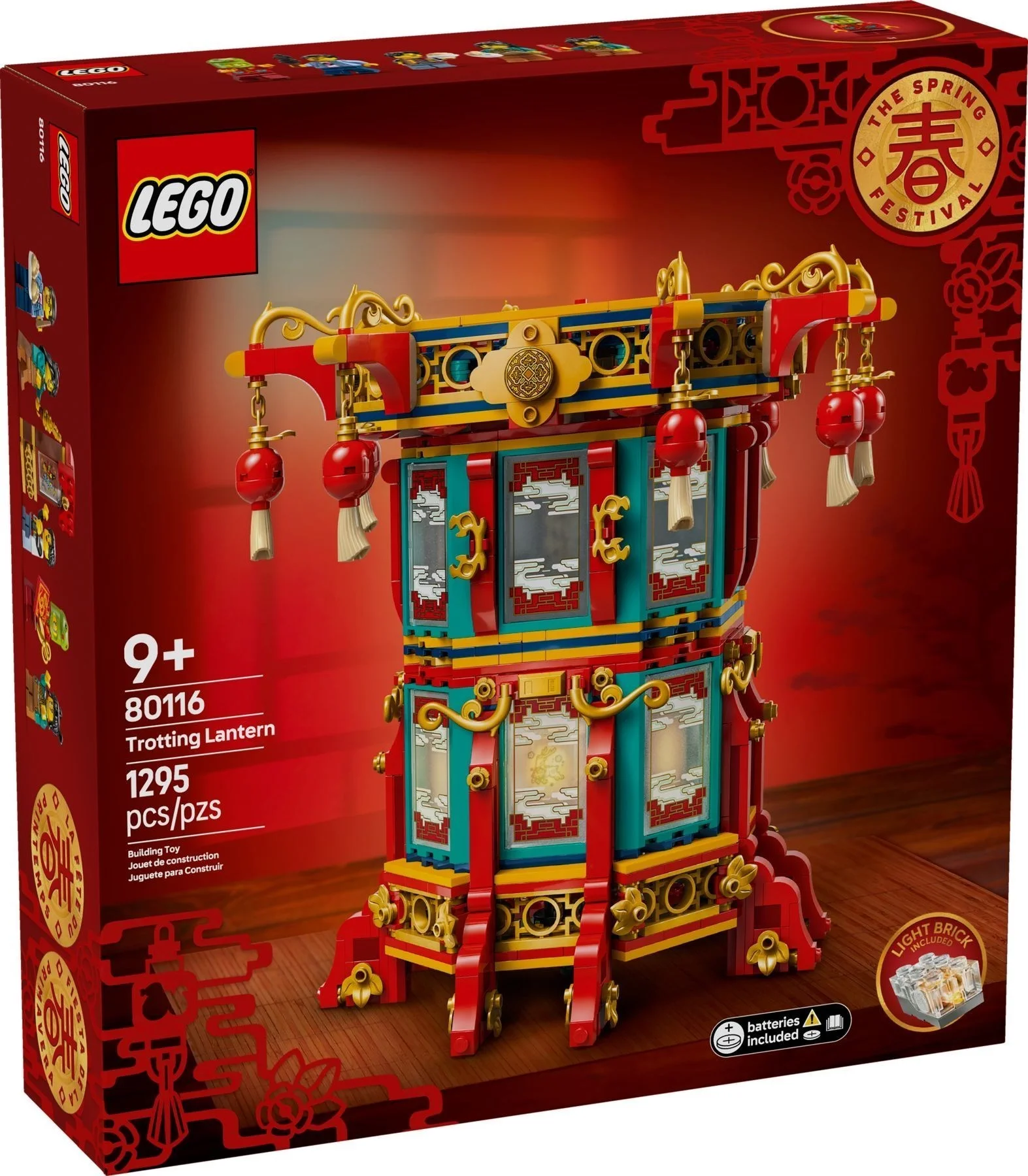 LEGO® 80116 Tradycyjna chińska lampa