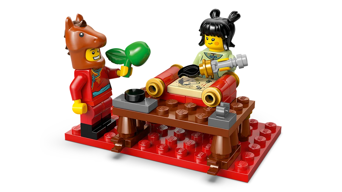 LEGO® 80119 Inne Obraz z galopującymi końmi - zdjęcie 3