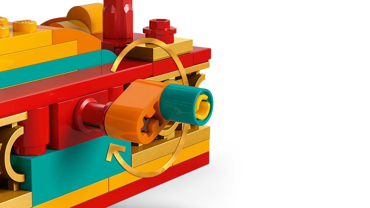 LEGO® 80119 Inne Obraz z galopującymi końmi - zdjęcie 14