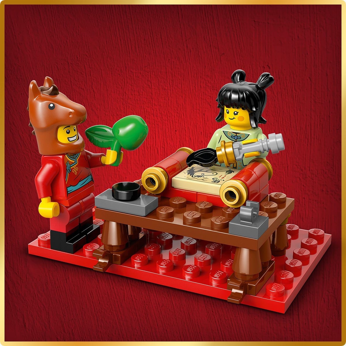 LEGO® 80119 Obraz z galopującymi końmi - zdjęcie 5