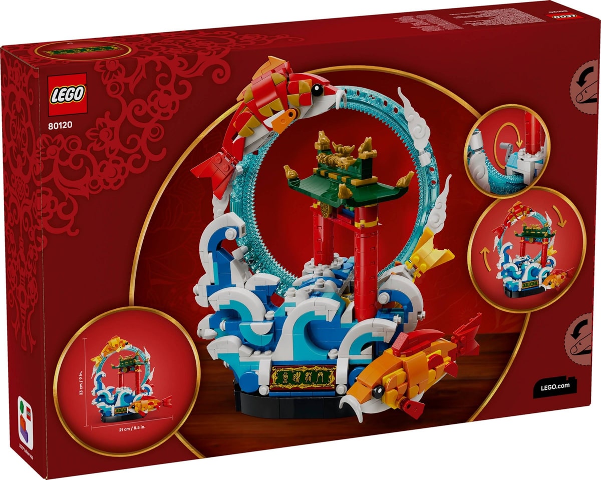 LEGO® 80120 Karp przeskakujący przez Smoczą Bramę - zdjęcie 2