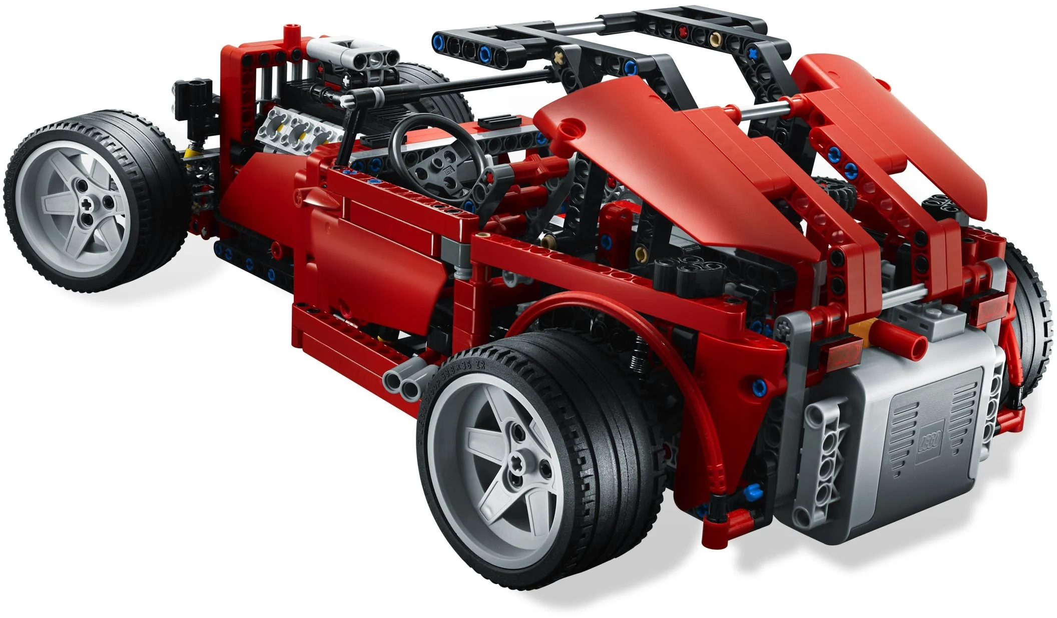 LEGO® 8070 Klocki Lego Technic Zestaw 2w1 Samochód Sportowy Supercar i Hot Rod - zdjęcie 4