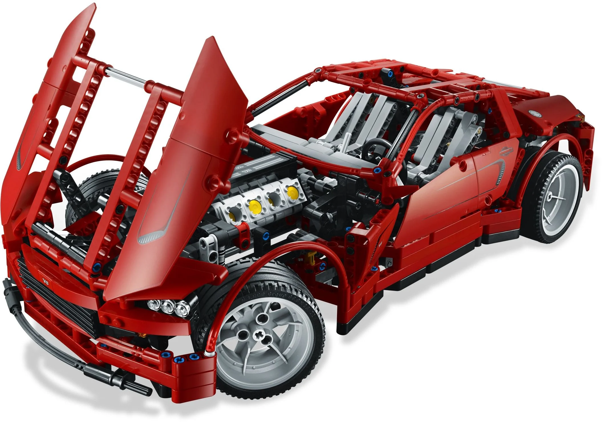 LEGO® 8070 Klocki Lego Technic Zestaw 2w1 Samochód Sportowy Supercar i Hot Rod - zdjęcie 6