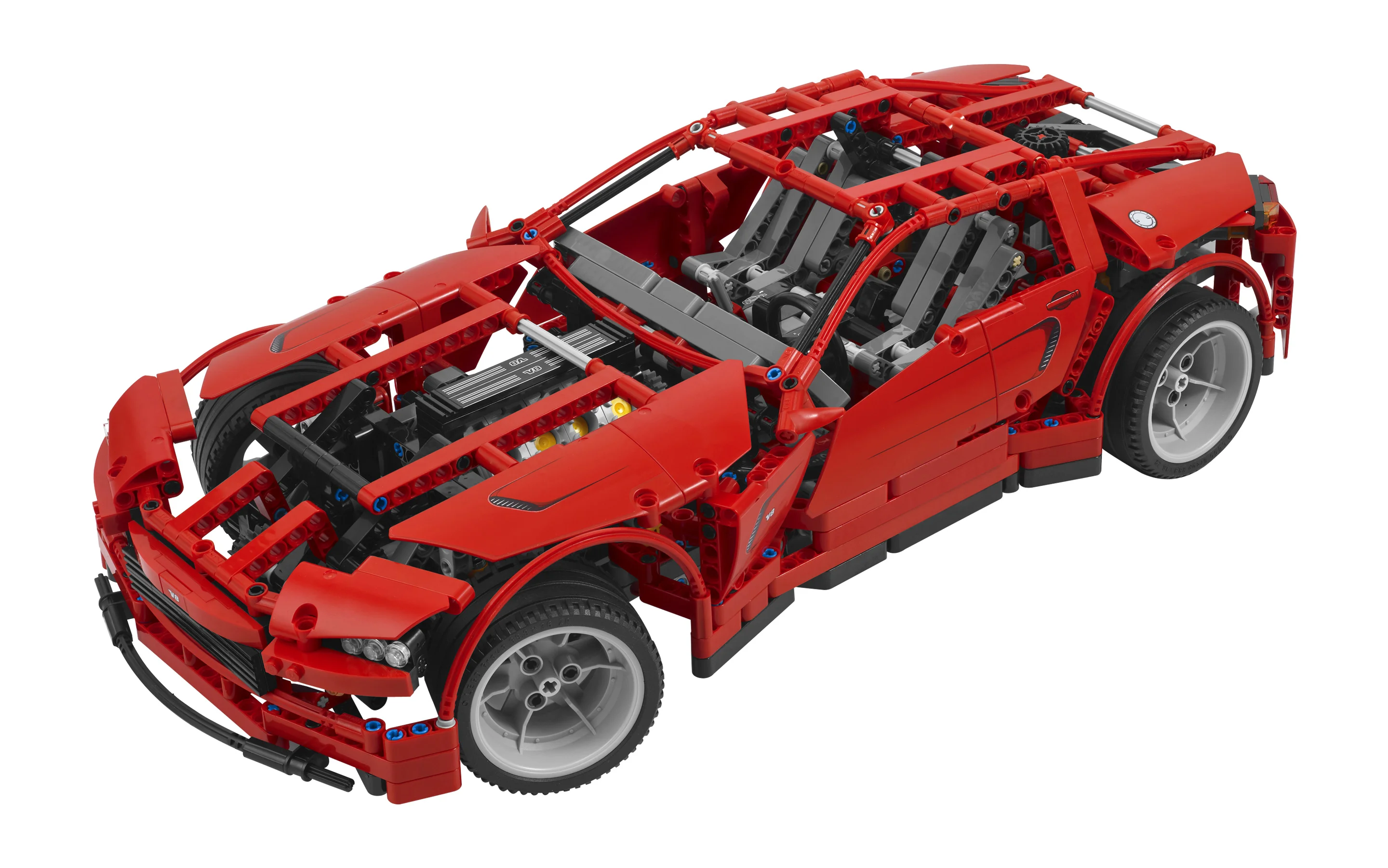 LEGO® 8070 Klocki Lego Technic Zestaw 2w1 Samochód Sportowy Supercar i Hot Rod - zdjęcie 11