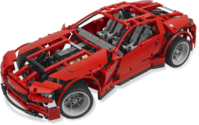 Klocki Lego Technic Zestaw 2w1 Samochód Sportowy Supercar i Hot Rod