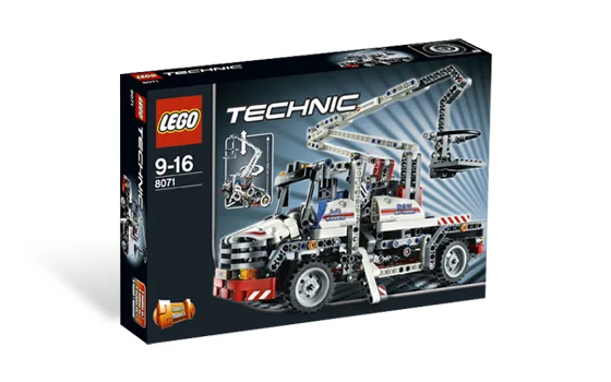 LEGO® 8071 Ciężarówka z przenośną szkrzynią Nowe - zdjęcie 8