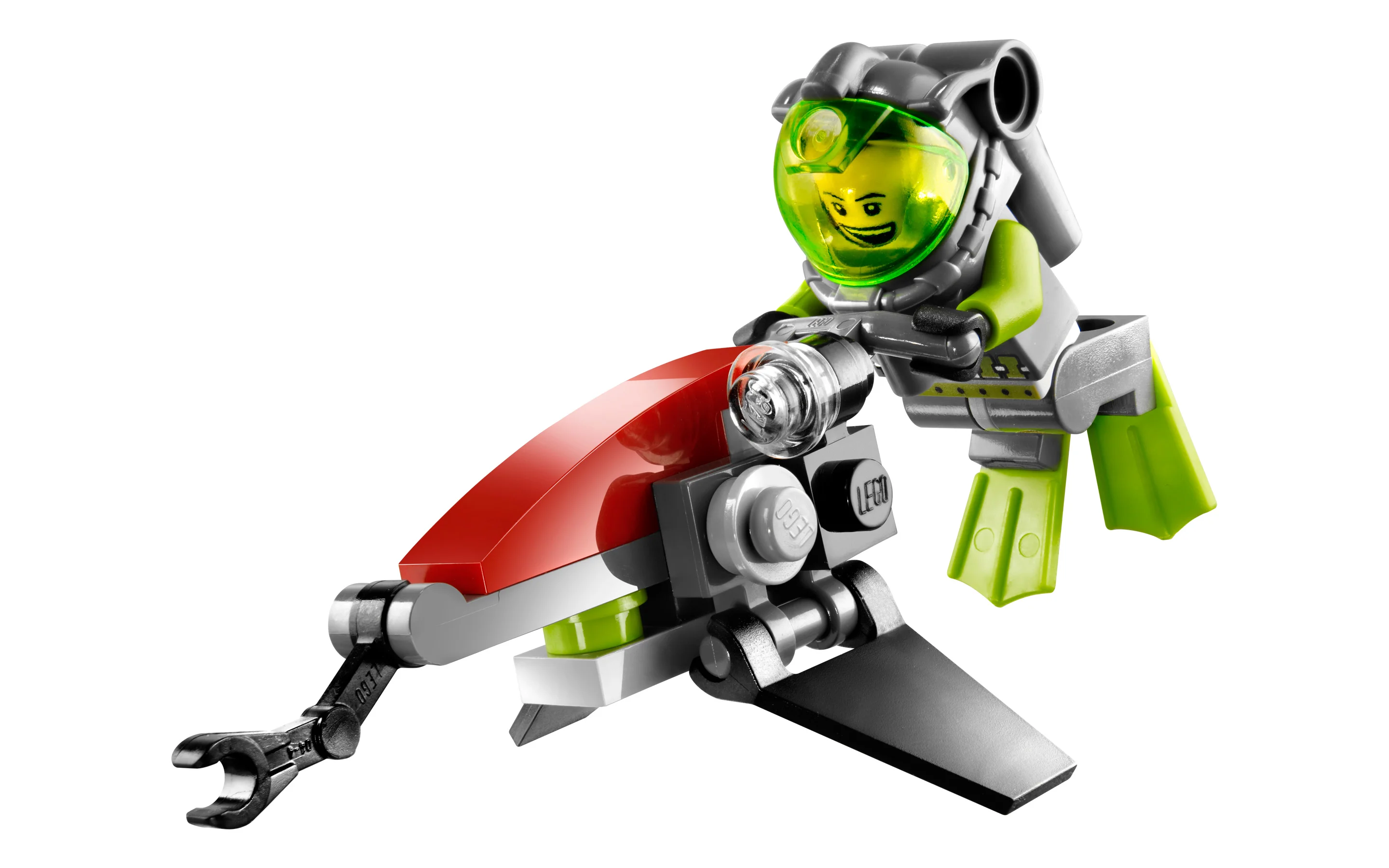 LEGO® 8072 nowy Lego Atlantis Morski odrzutowiec Misb 2010 - zdjęcie 3