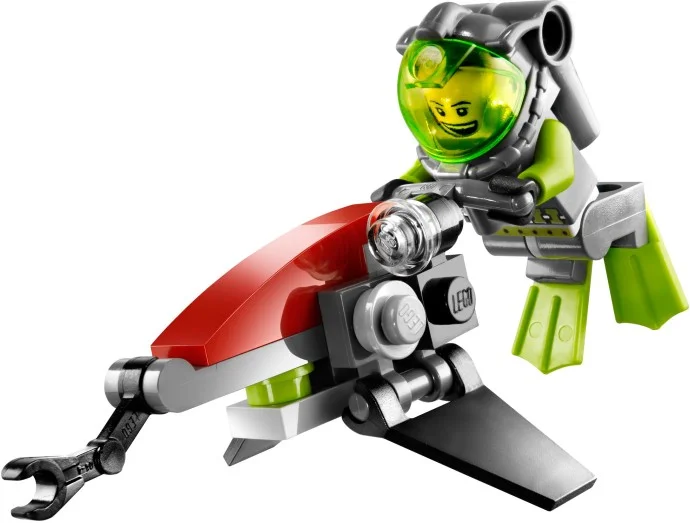 nowy Lego Atlantis Morski odrzutowiec Misb 2010