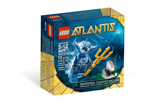 LEGO® 8073 Lego Atlantis Atlantis Wojownik Manta Misb - zdjęcie 4