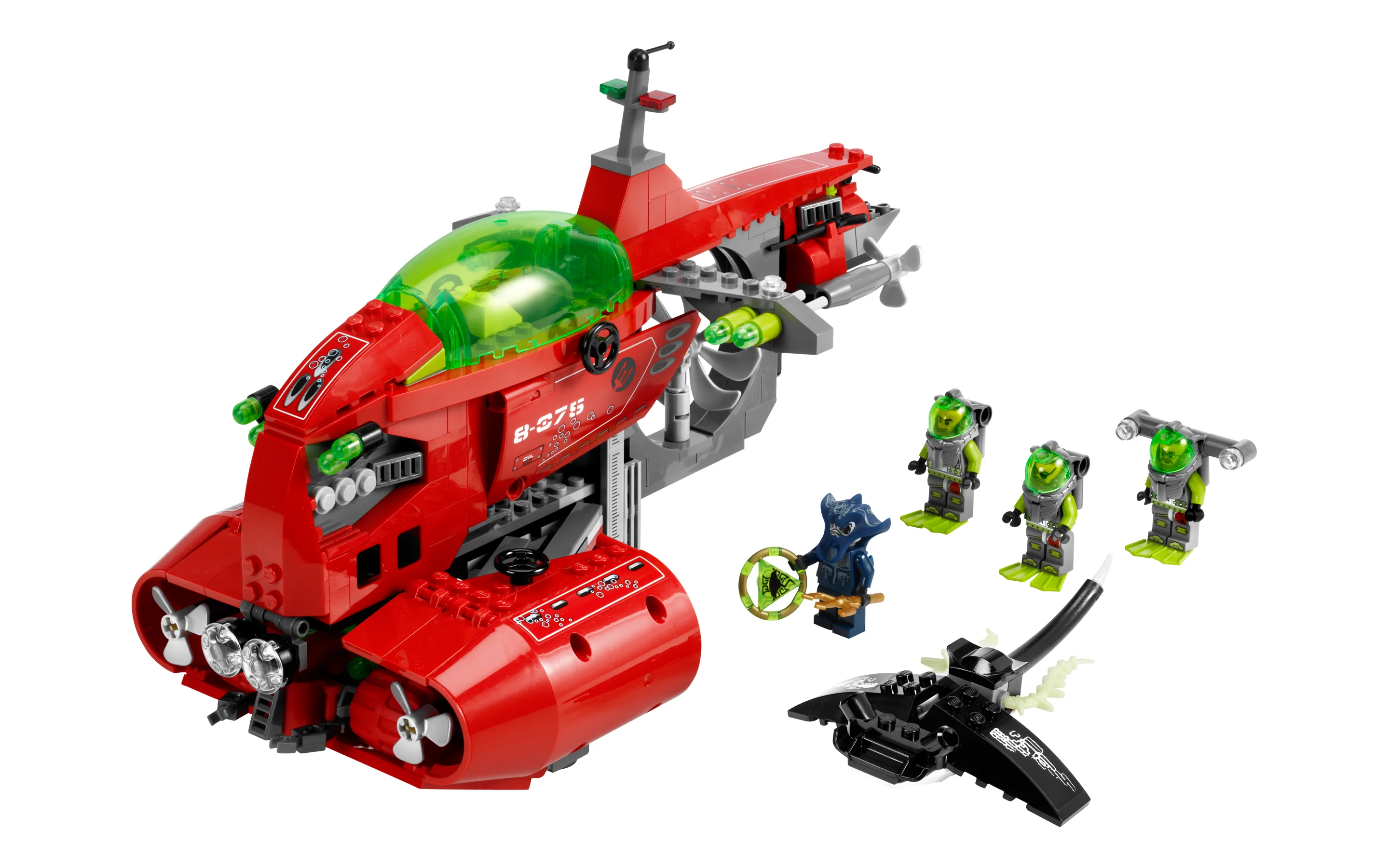 LEGO® 8075 Neptun zestaw Misb 2010 mikołaj choinka - zdjęcie 3